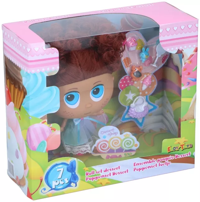 Ensemble poupée et accessoires Dessert EDDY TOYS