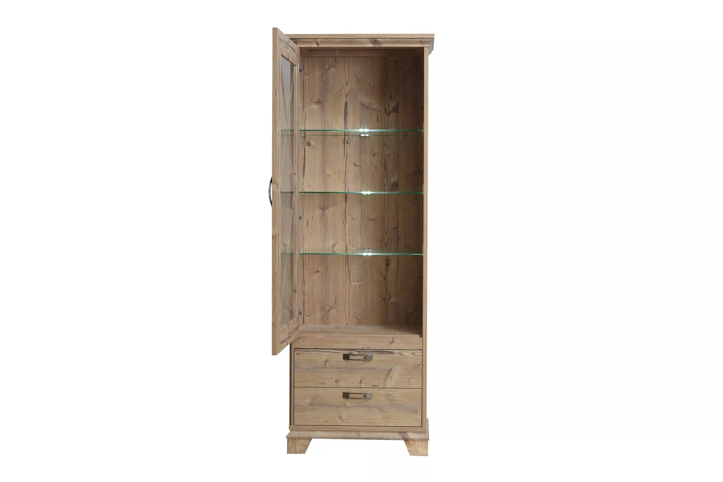 Meuble vitrine avec éclairage NEPAL