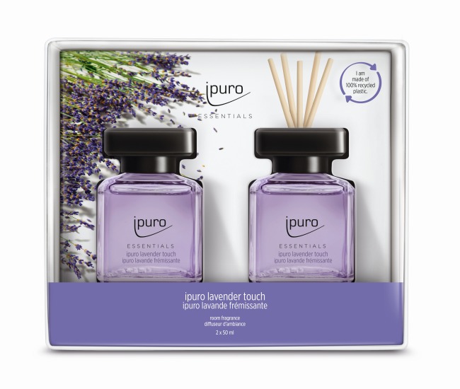 Lot de diffuseurs de parfum Ipuro LAVENDER 2X50ML