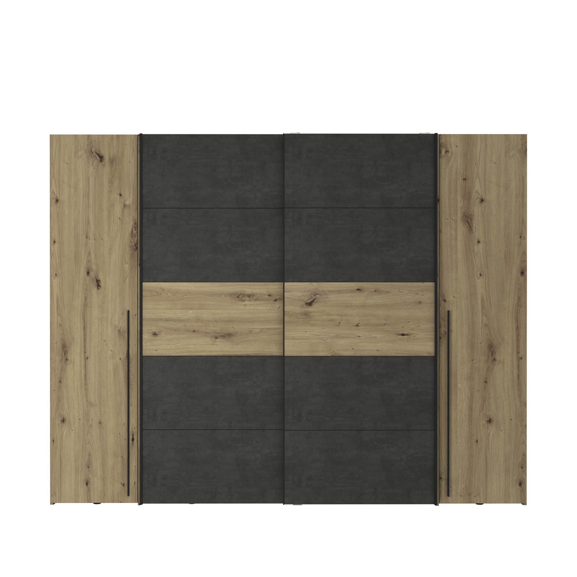 Armoire à portes battantes et coulissantes NARAGO Armoire à portes battantes et coulissantes NARAGO