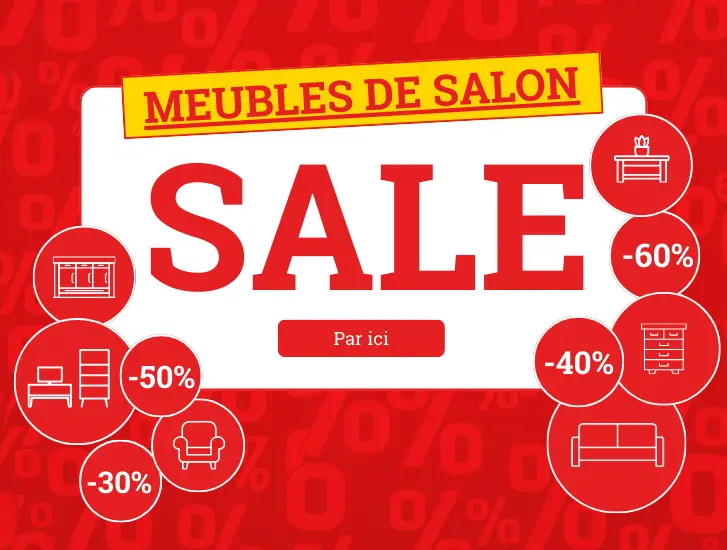 Meubles de salon SOLDES -> Faites de vraies économies !