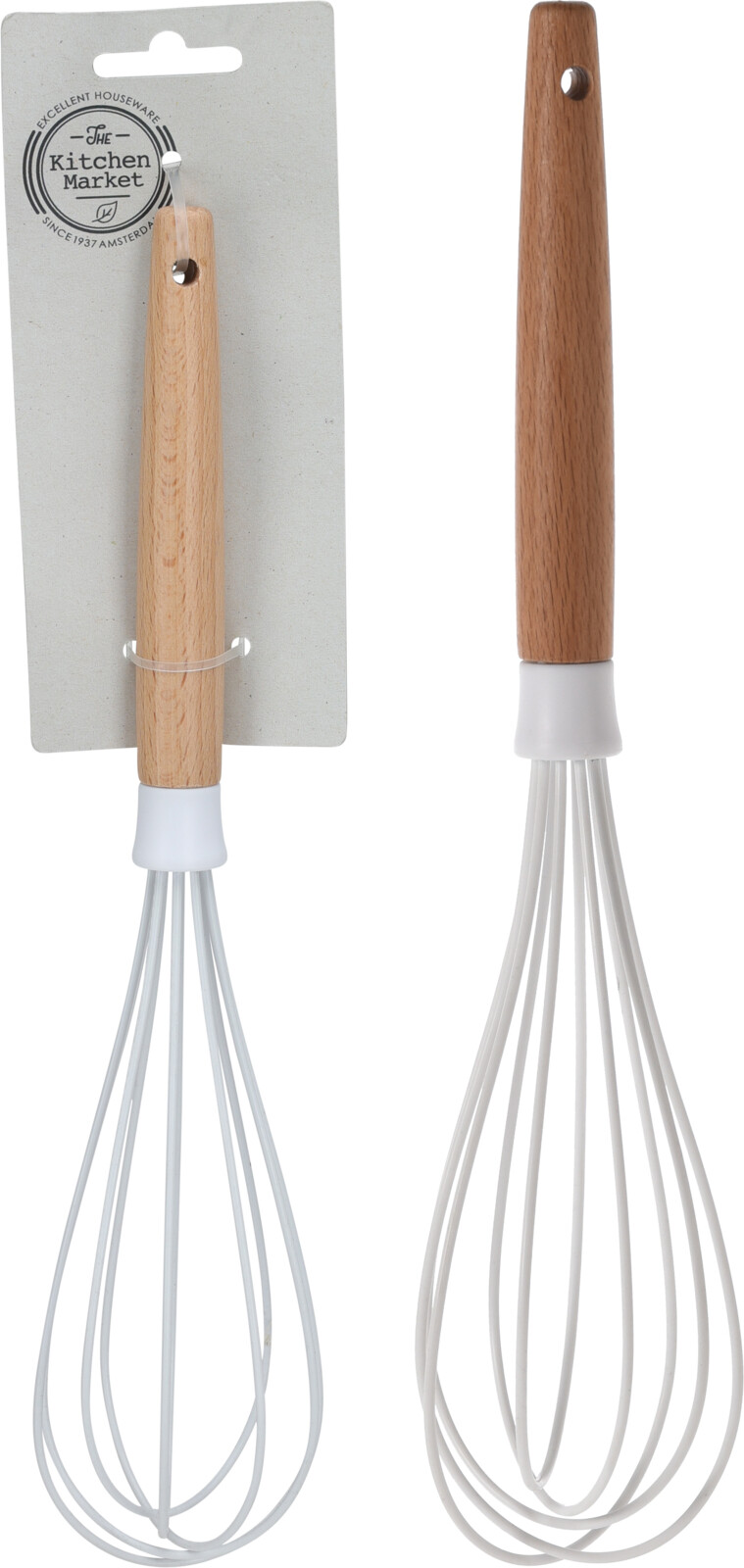Fouet avec poignée en bois KITCHEN MARKET Fouet avec poignée en bois KITCHEN MARKET