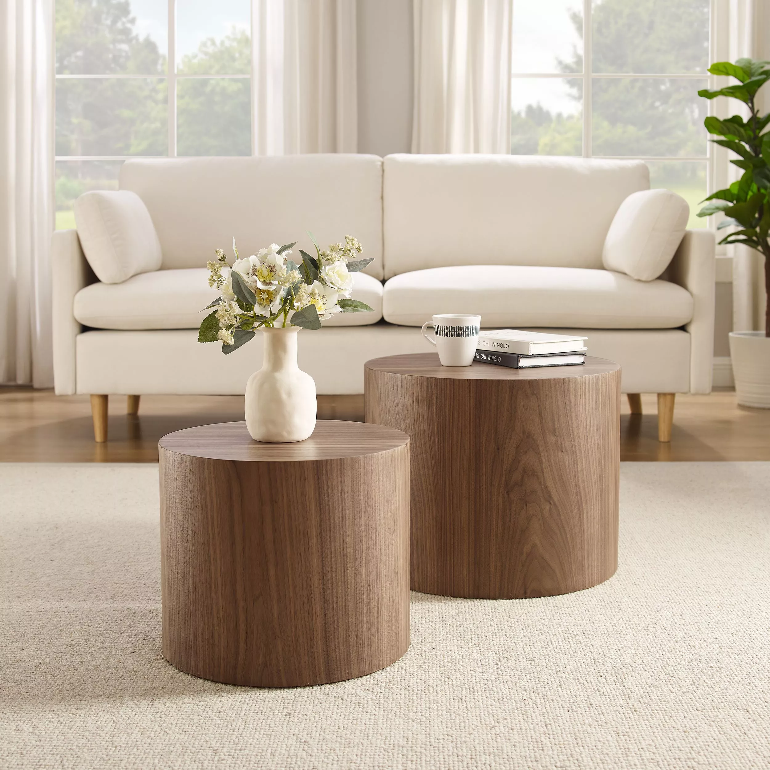 Lot de 2 tables basses 367612