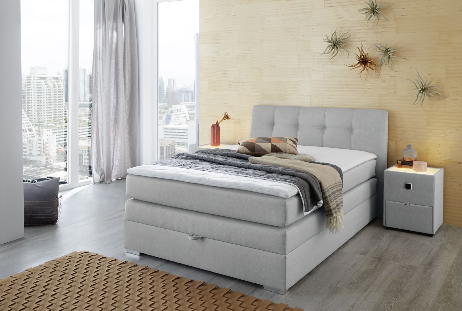 Lit boxspring AMELIE