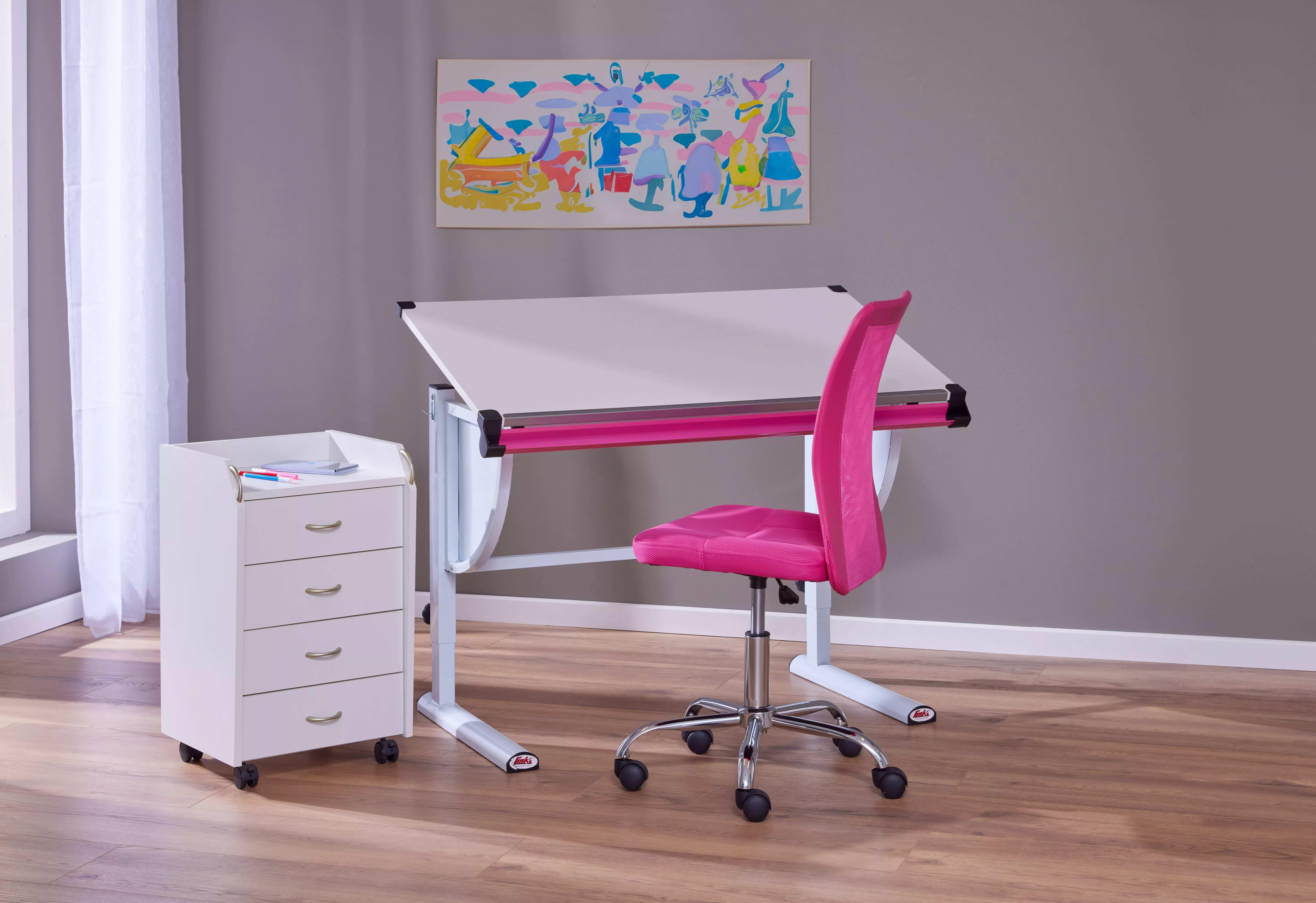 Chaise pivotante pour enfants BONNIE Chaise pivotante pour enfants BONNIE
