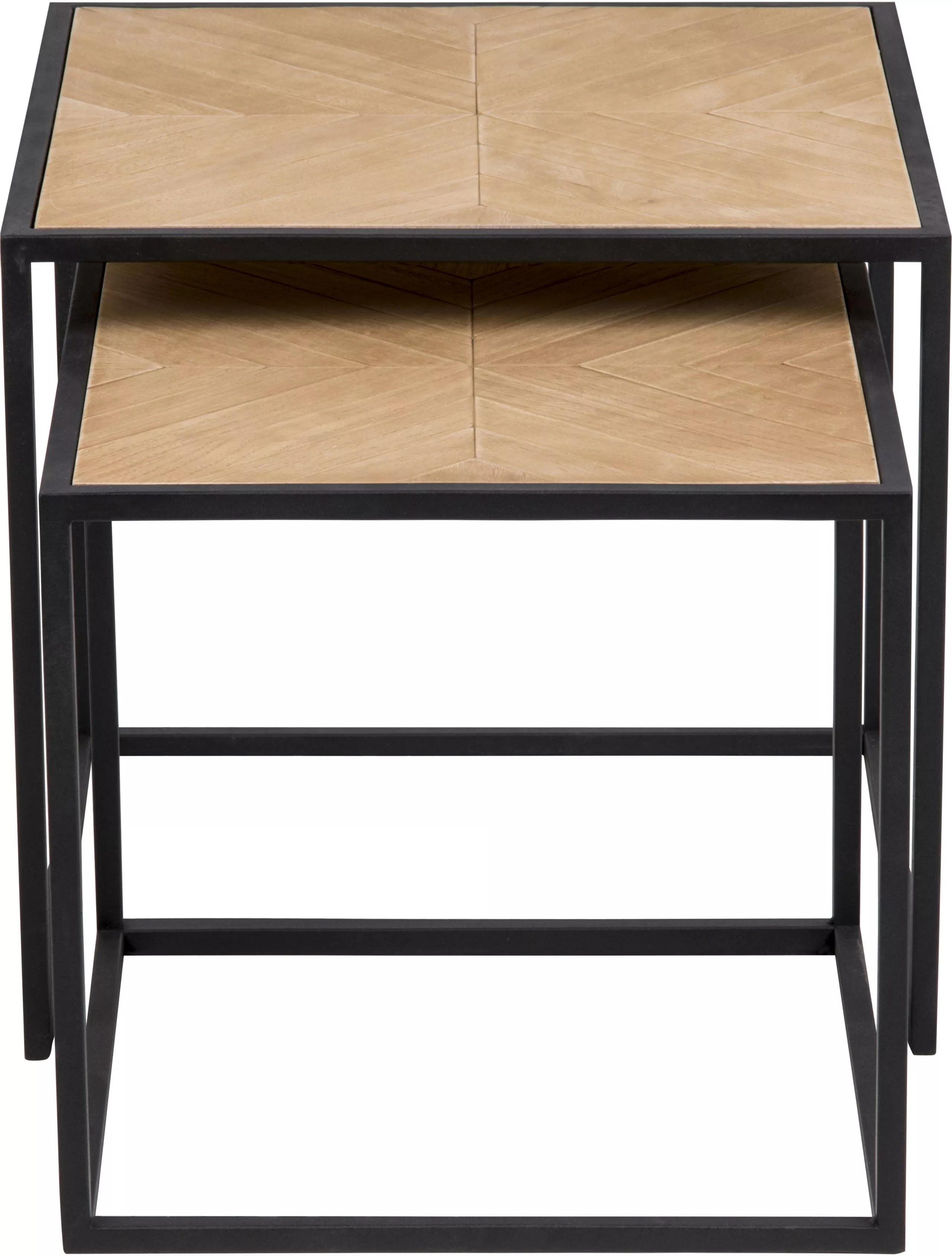 Lot de 2 tables gigognes ORTIZ