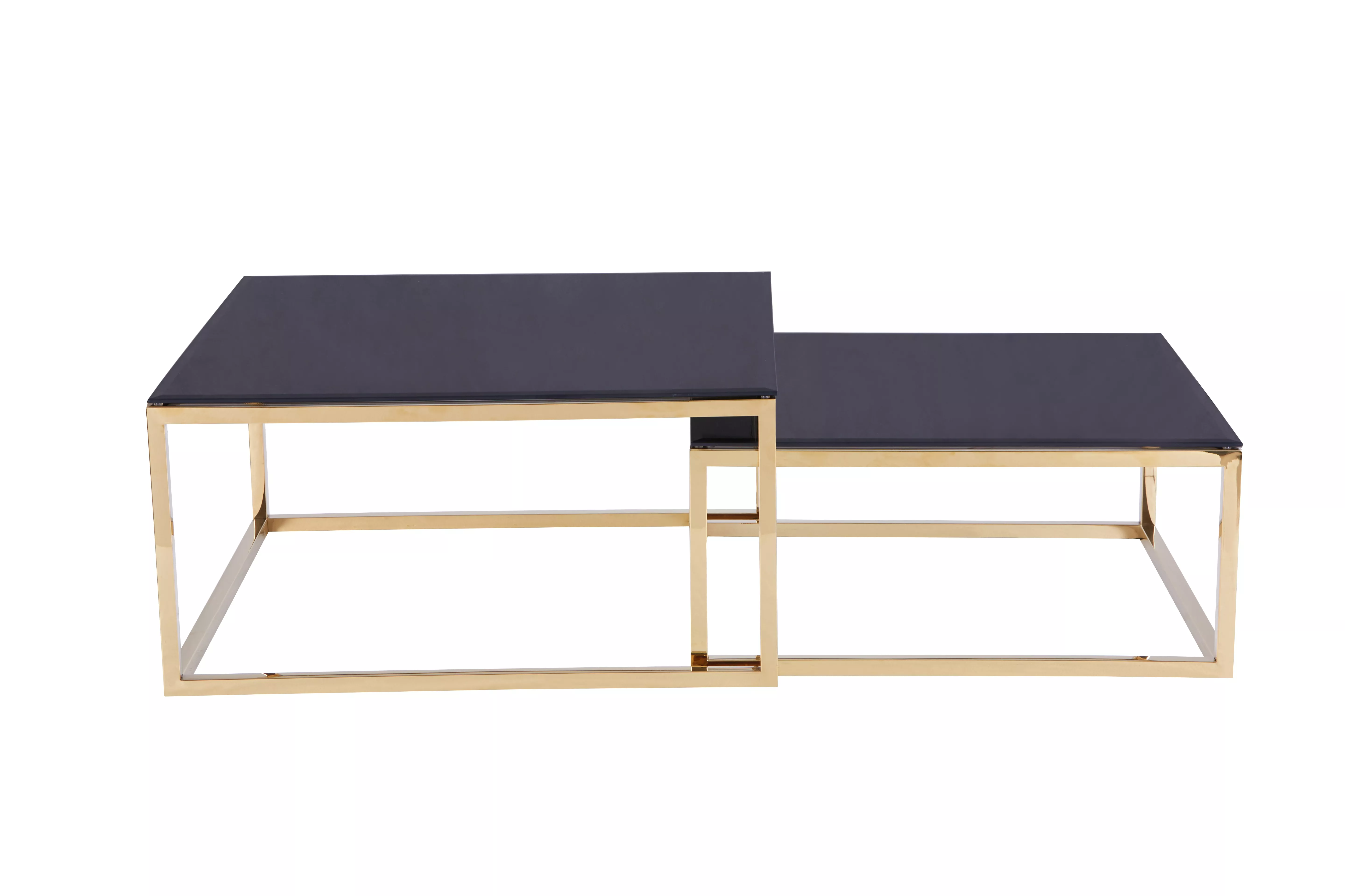 Lot de 2 tables gigognes C89G-S
