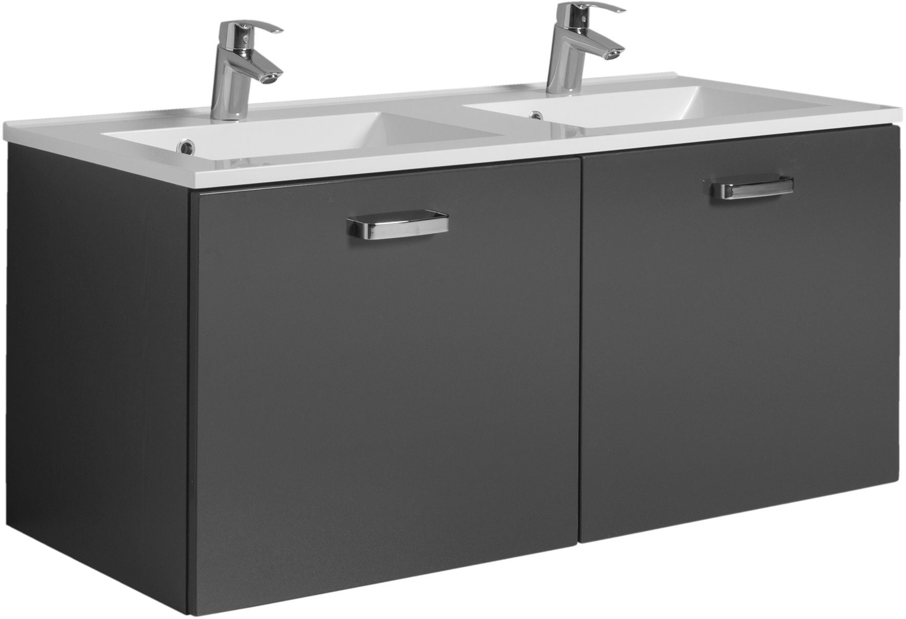 Plan double vasque en fonte minérale 560 Plan double vasque en fonte minérale 560