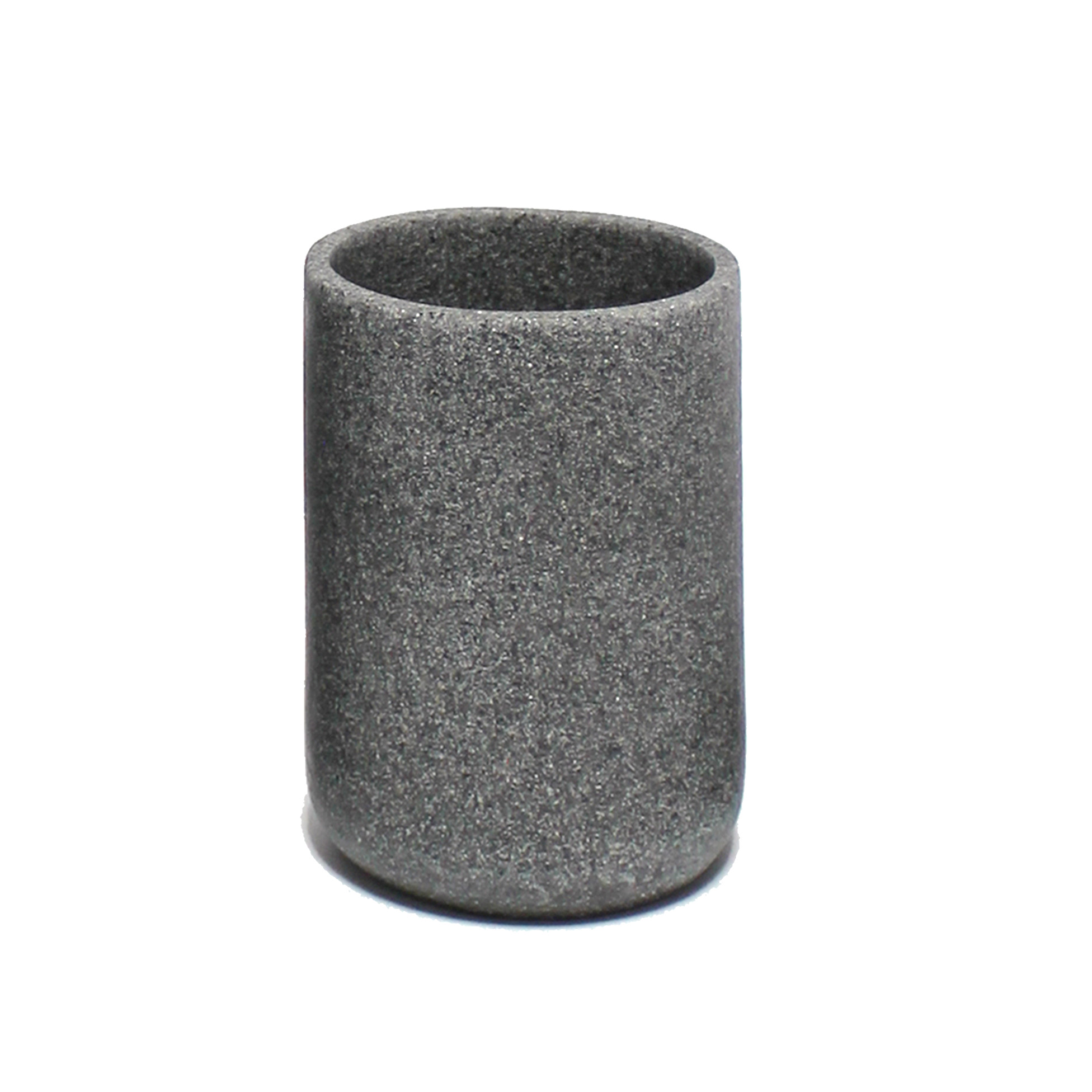 Gobelet à Dents Marbré - Design Compact Pour Salle De Bain - Lavage Et Gargarisme - Blanc