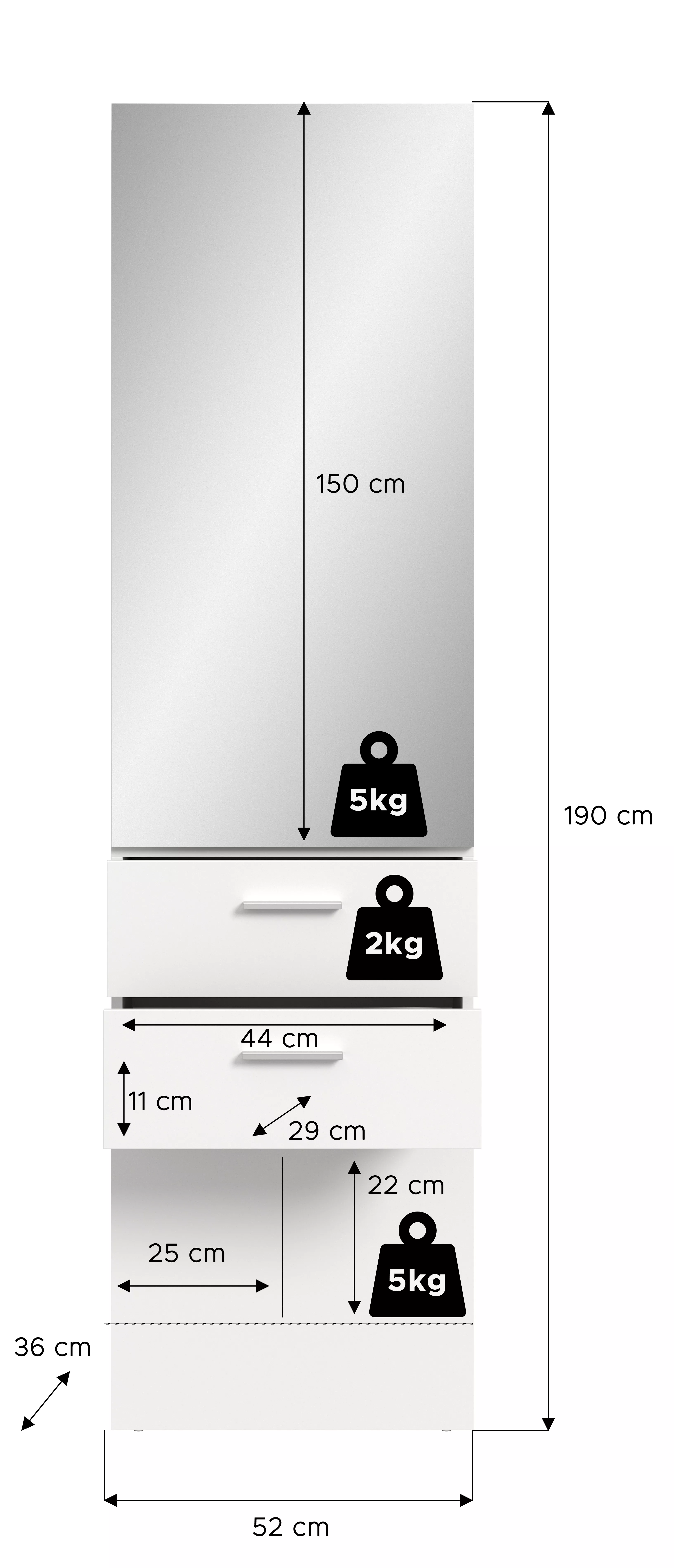 Kompaktgarderobe VAGA Kompaktgarderobe VAGA