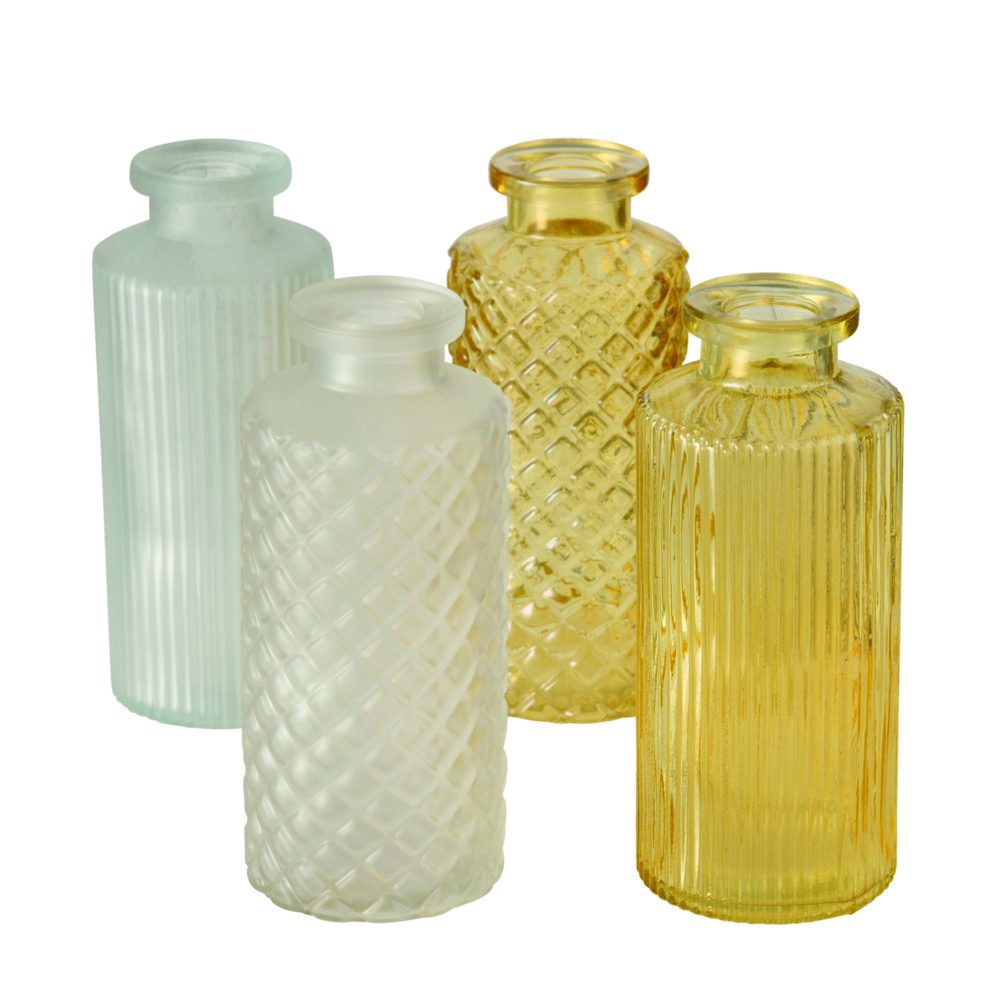 Lot de 4 vases décoratifs  PANJA