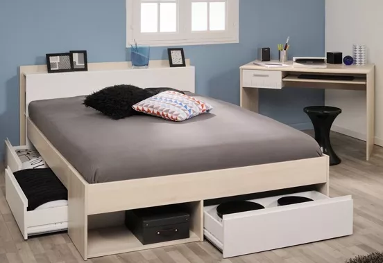 Lit avec bureau MOST 61