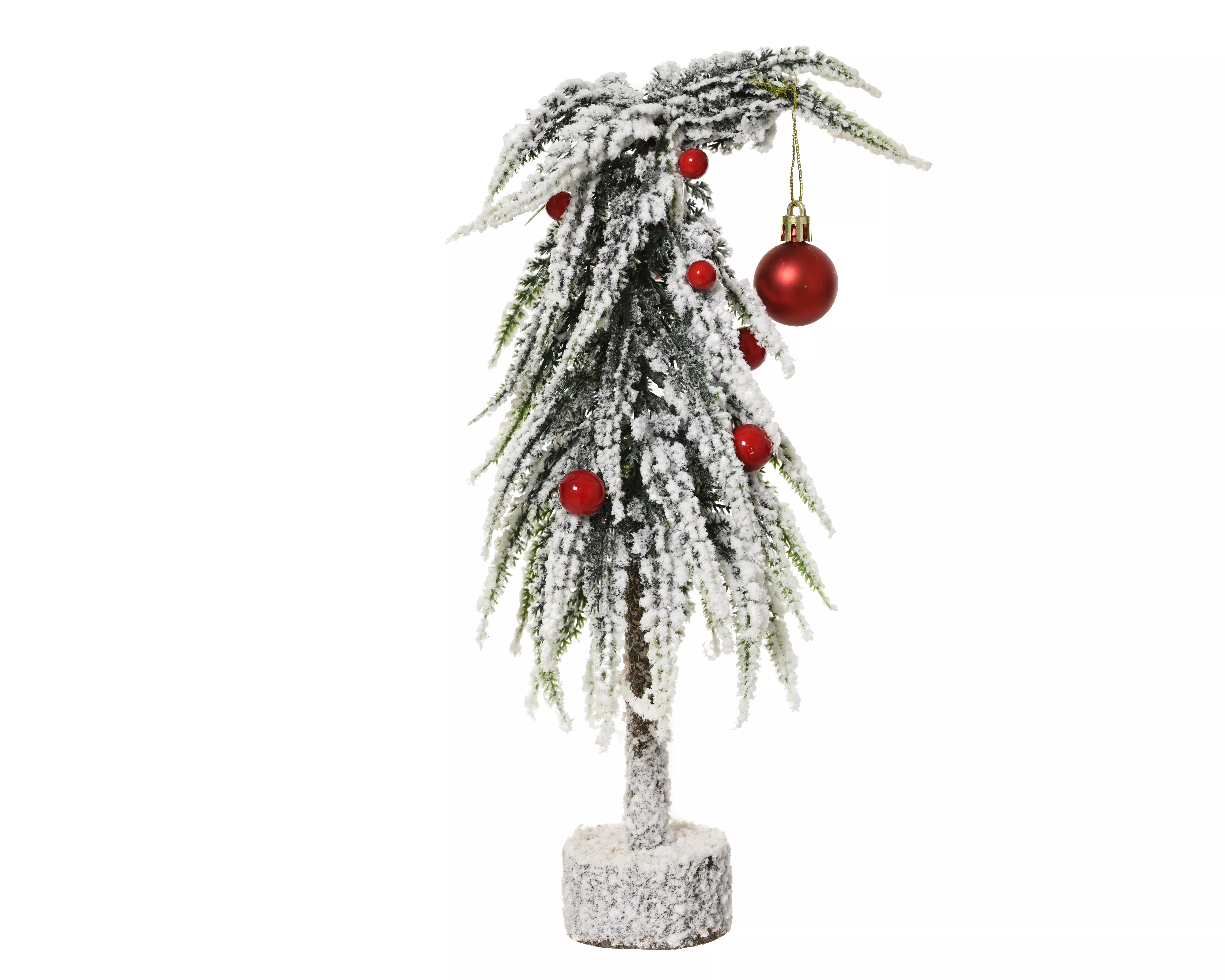 Mini sapin enneigé CHRISTMAS