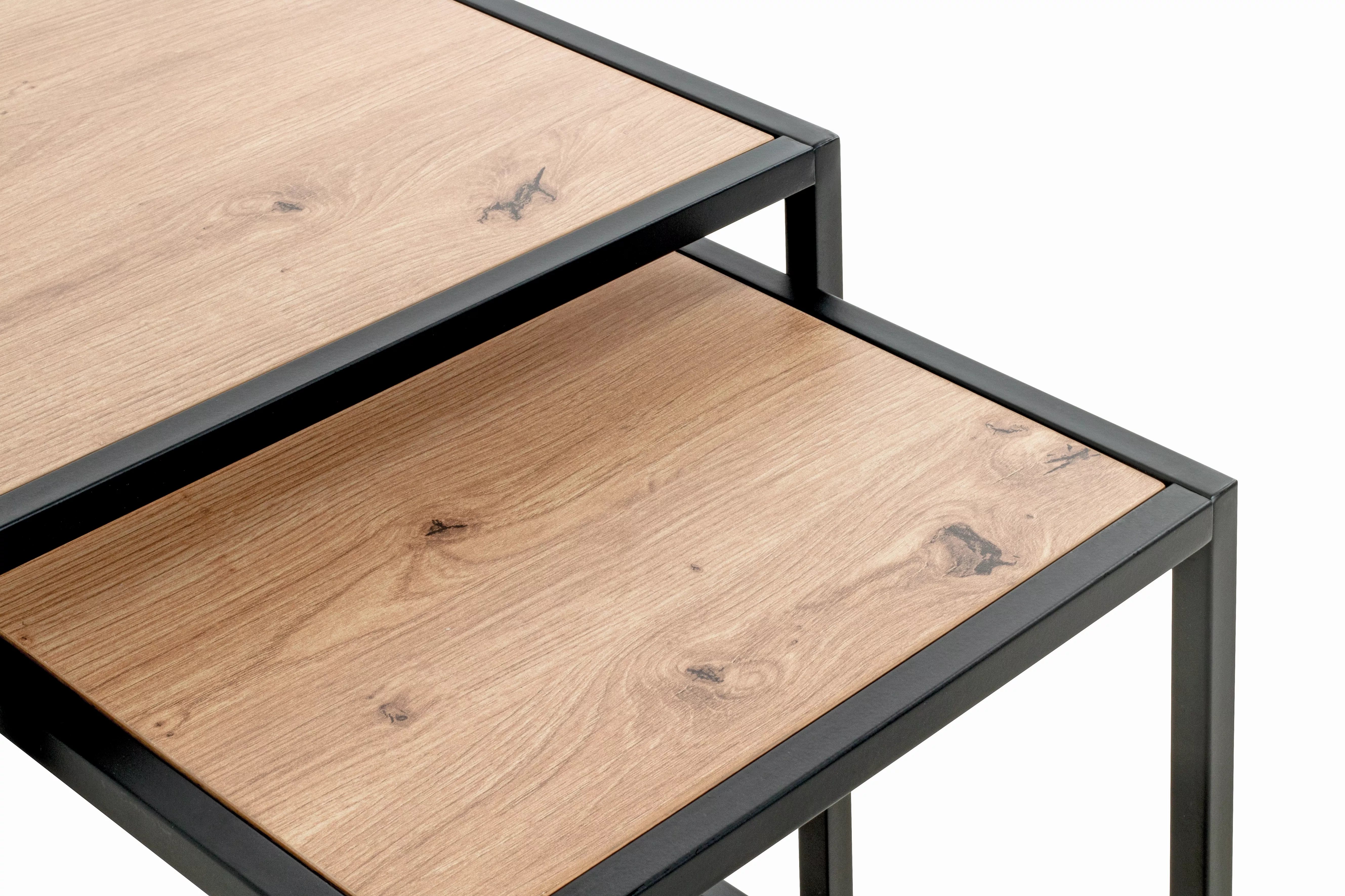Lot de 2 tables gigognes CARTAGO