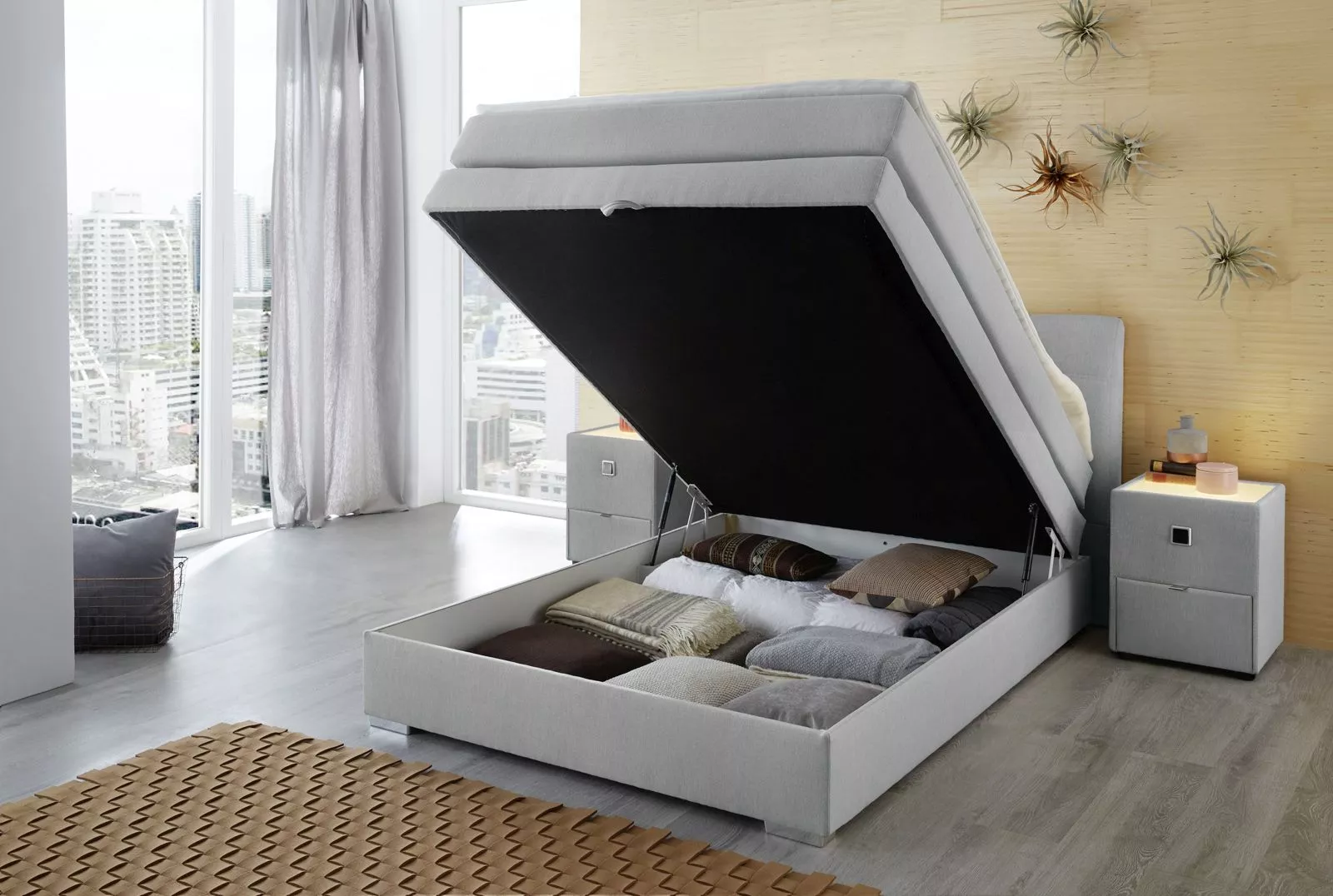Lit boxspring VALLY