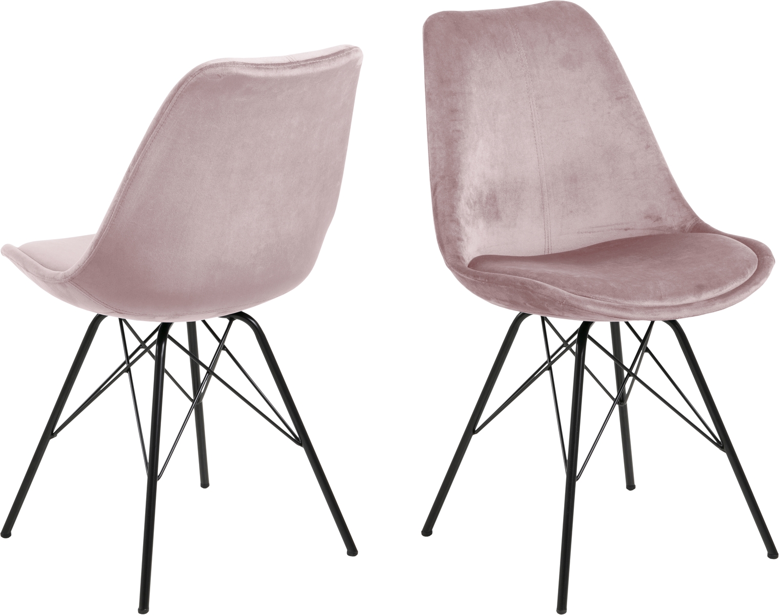 Lot de 2 chaises de salle à manger ERIS