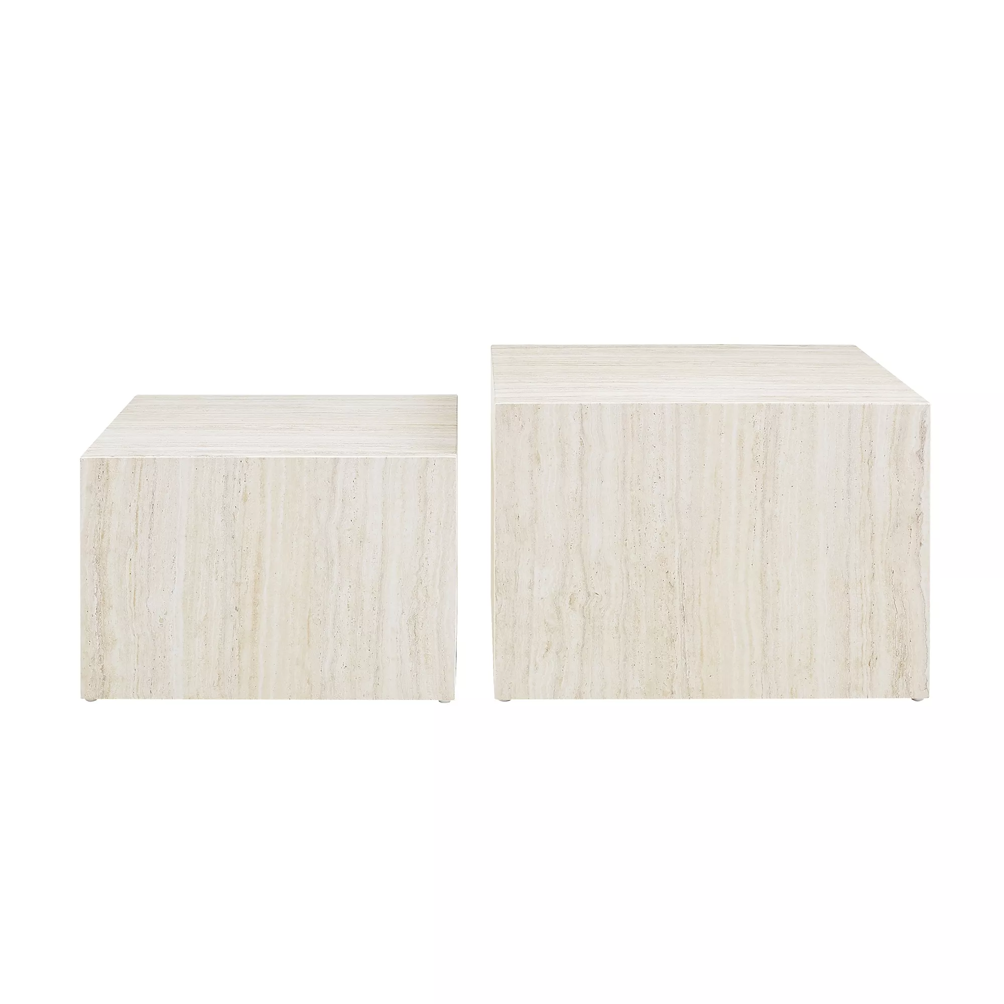 Lot de 2 tables basses WONRELI