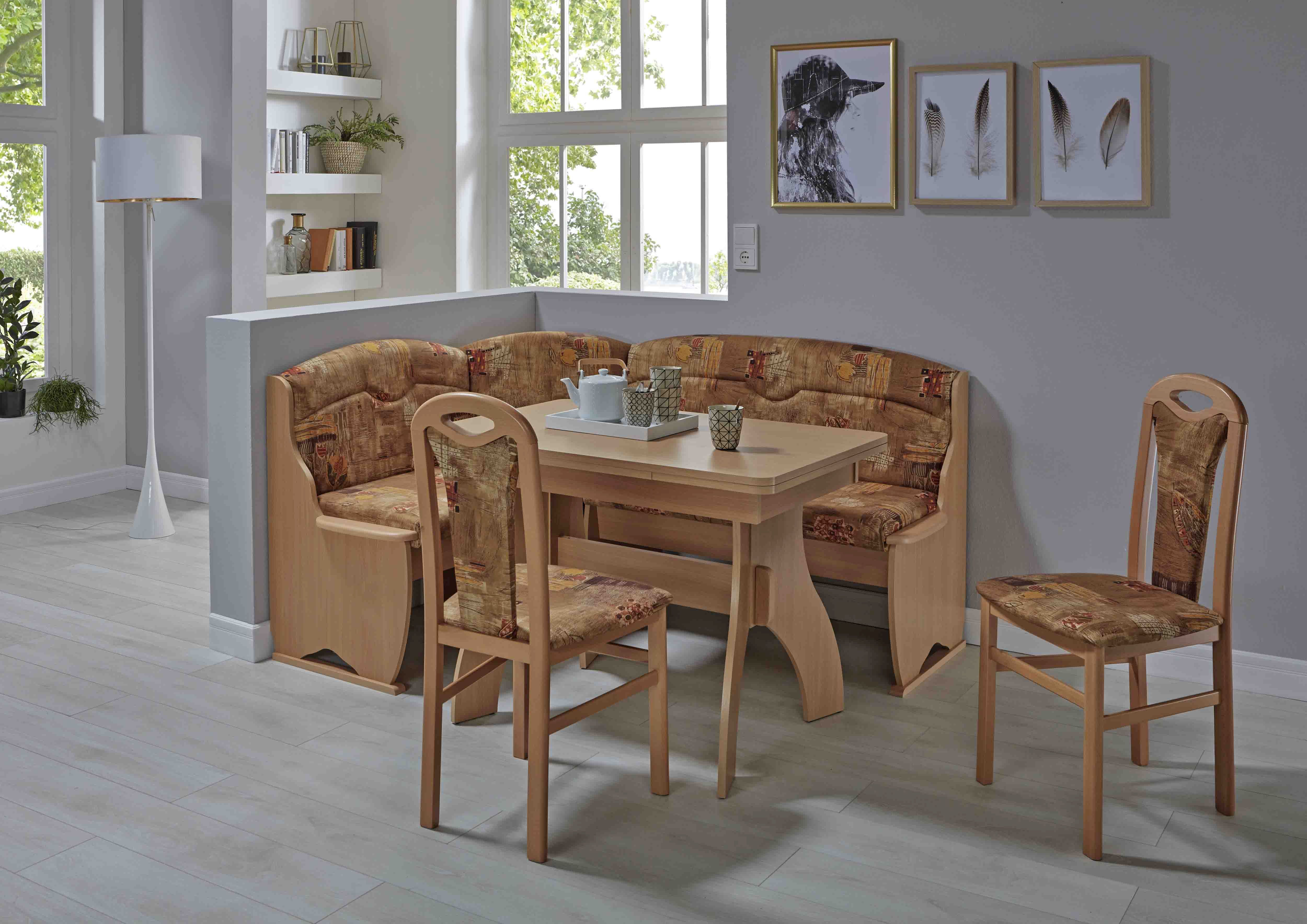 Coin repas avec banquette d'angle TIVOLI