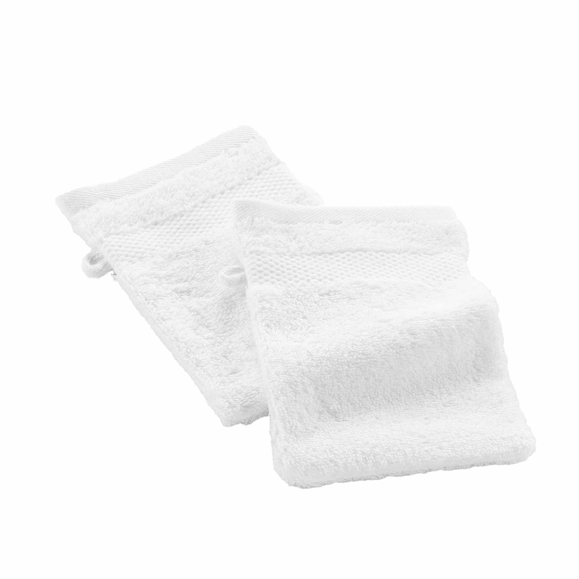 Lot de 2 gants de toilette UNI Lot de 2 gants de toilette UNI