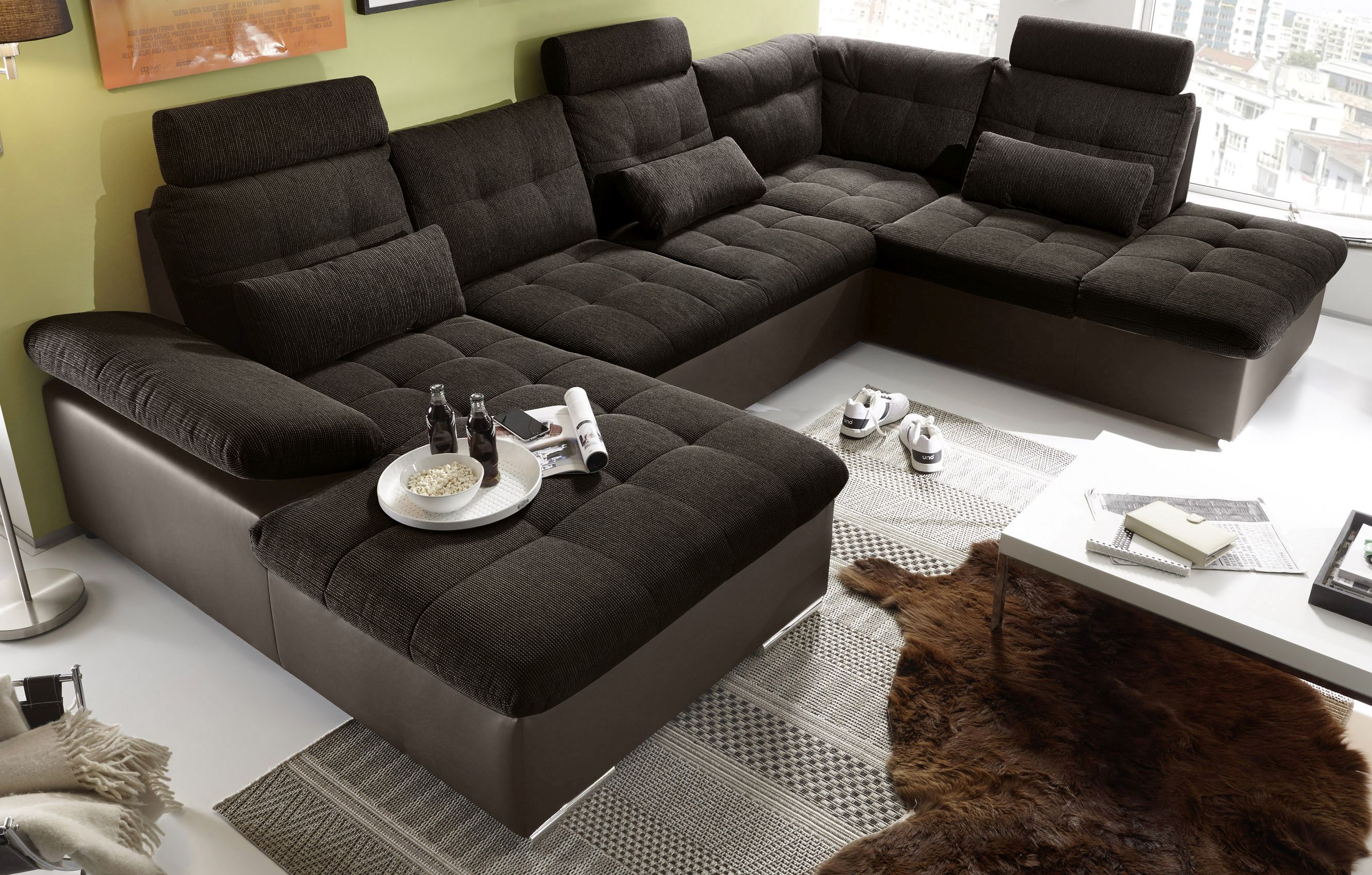 Canapé en U convertible JAKARTA Canapé en U convertible JAKARTA