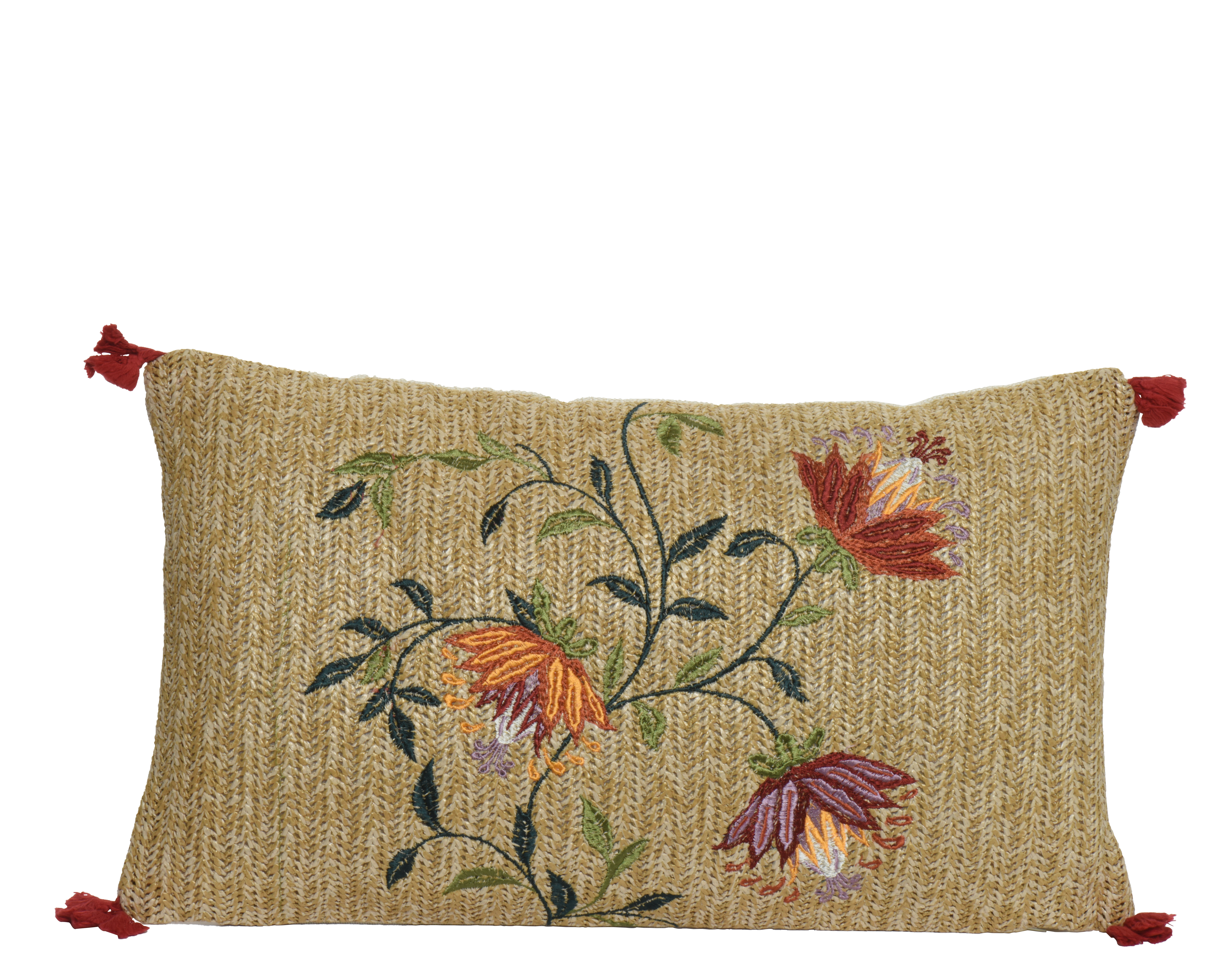 Coussin décoratif fleuri 30x50cm MARRAKESCH Coussin décoratif fleuri 30x50cm MARRAKESCH
