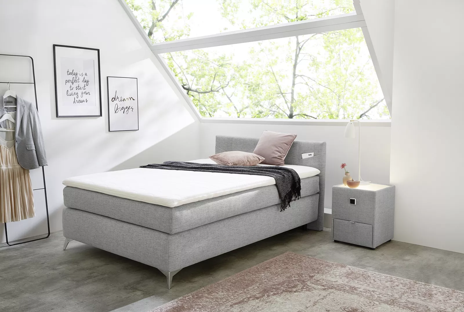 Lit boxspring NOLA