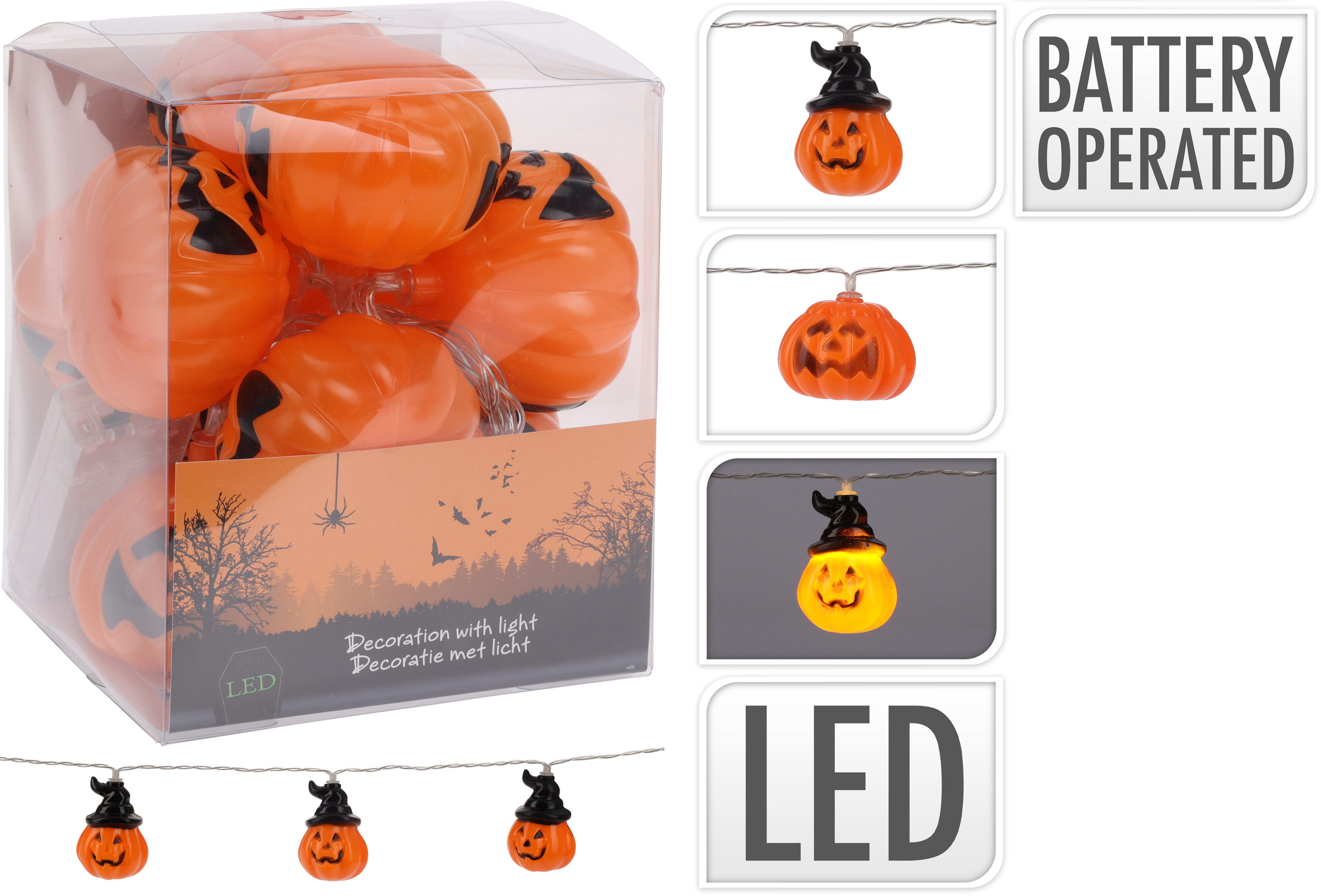 Guirlande lumineuse Halloween HALLOWEEN Guirlande lumineuse Halloween HALLOWEEN