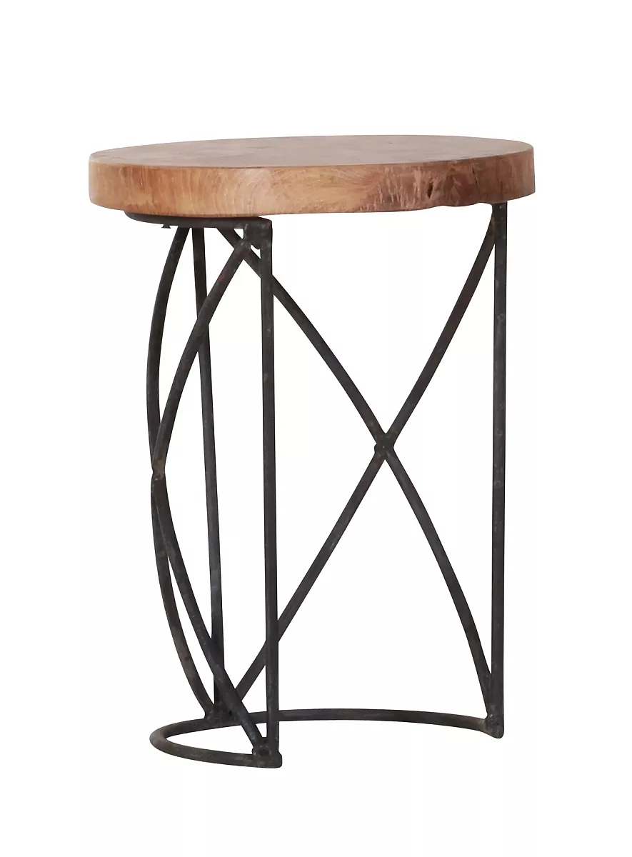 Lot de 3 tables d'appoint NATURE