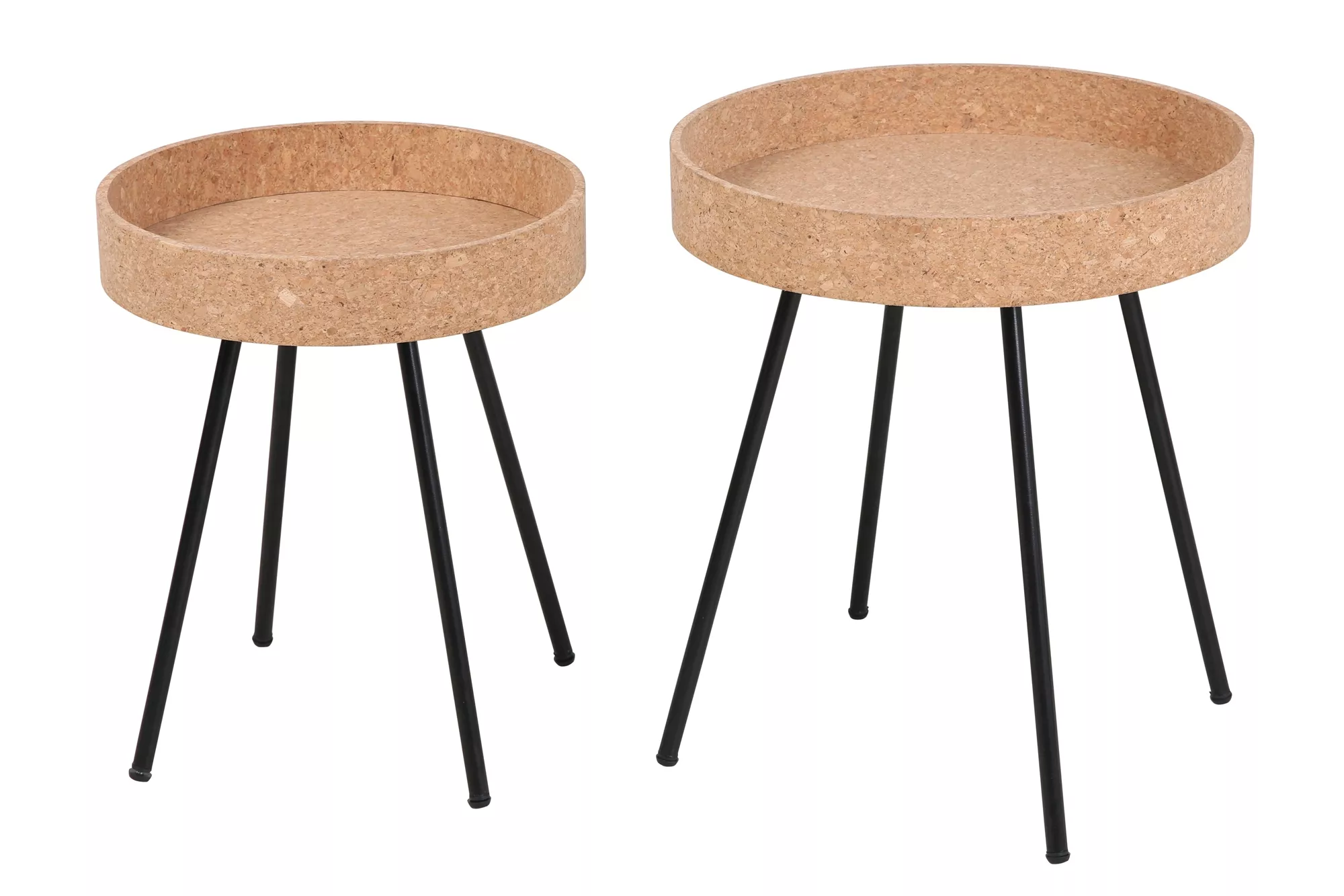 Lot de 2 tables d'appoint BARBENCON
