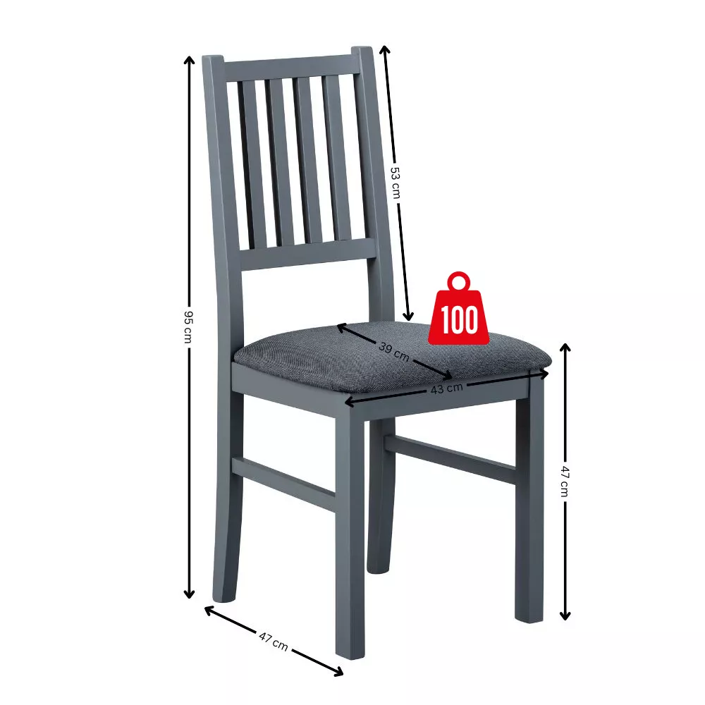 Lot de 2 chaises LUZERNA 7.1
