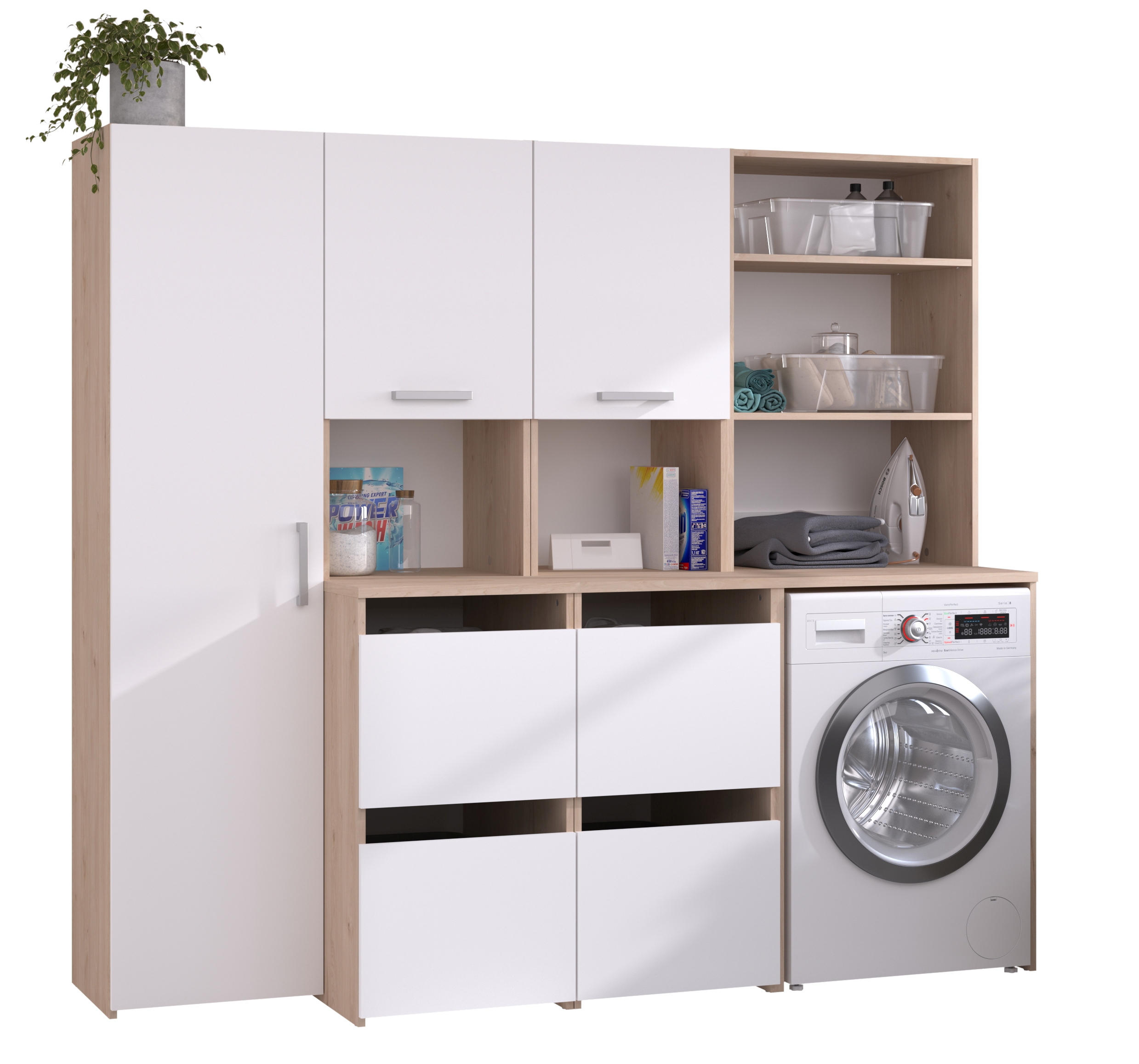 Ensemble de meubles pour machine à laver LAUNDRY 3