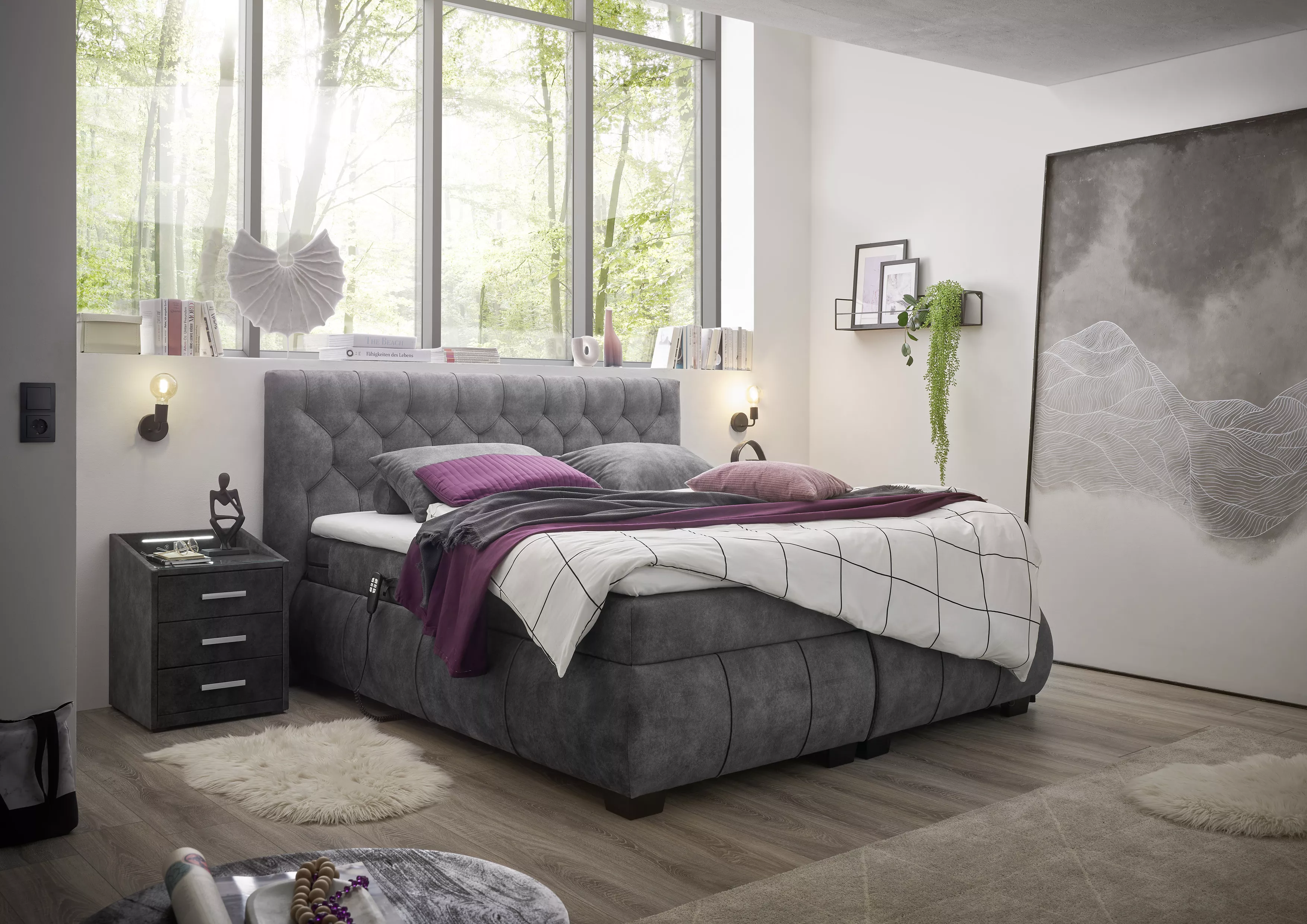 Lit boxspring MONTERREY 11