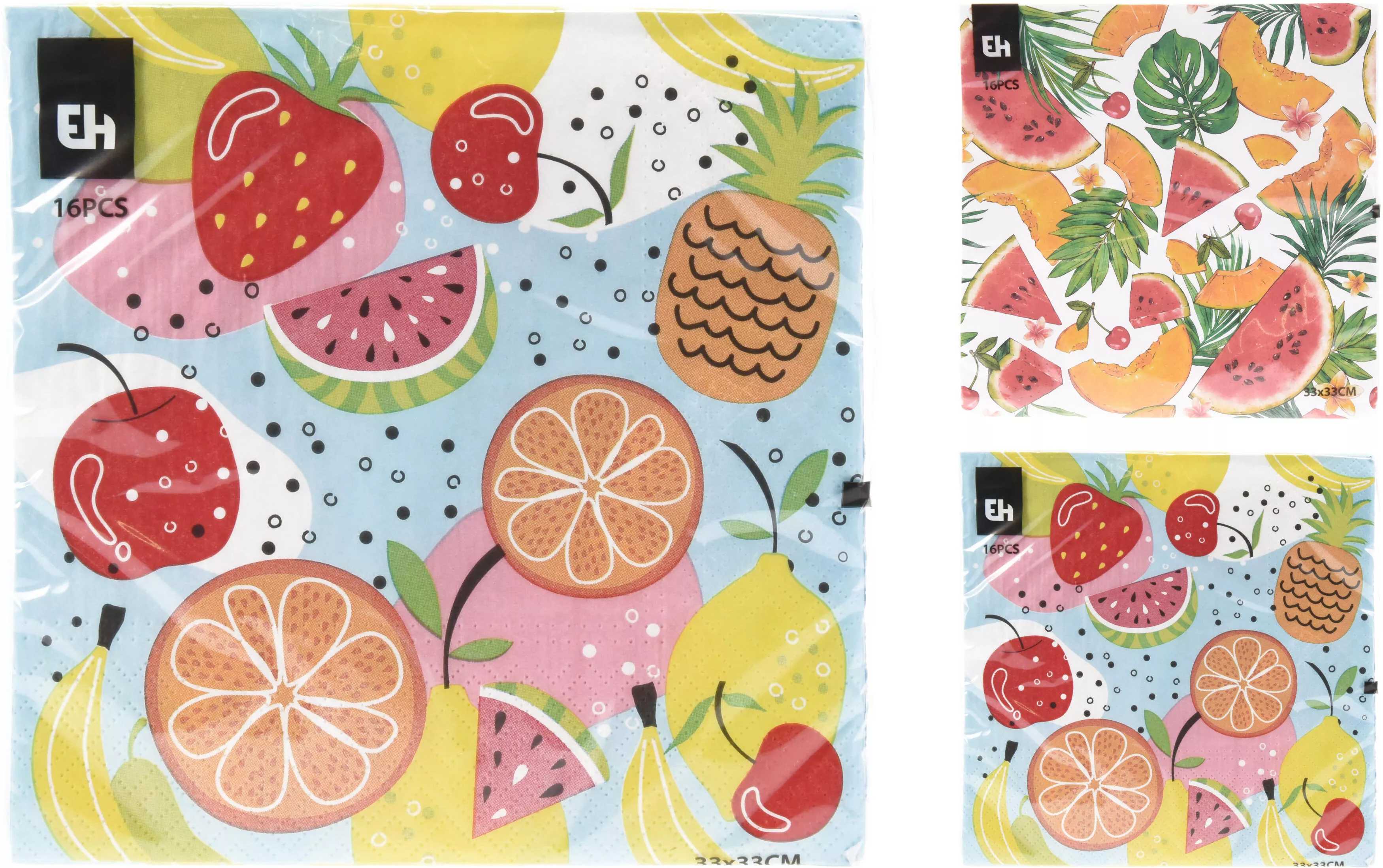 Serviette mélange de fruits EH Serviette mélange de fruits EH