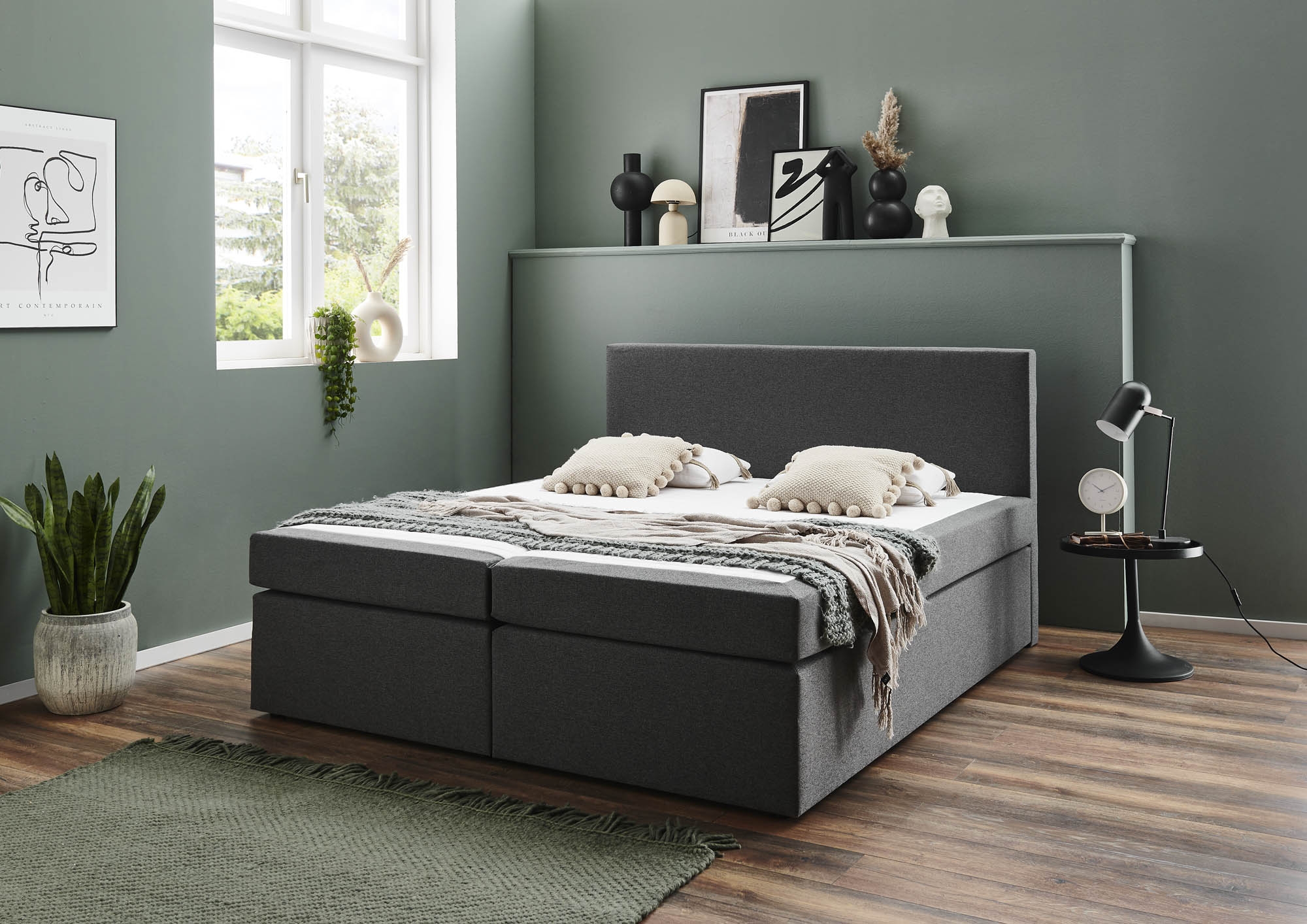 Lit boxspring ASHIL