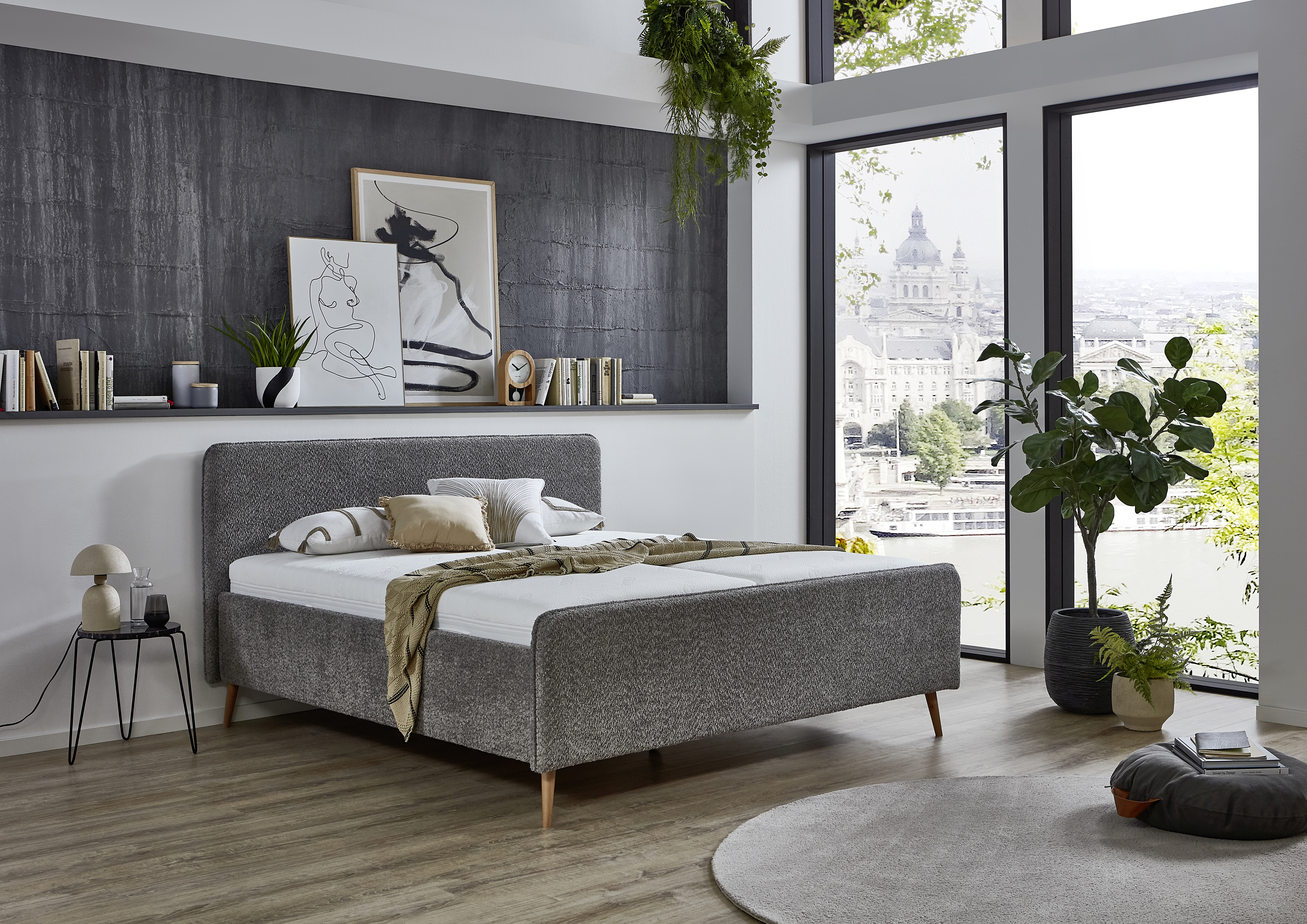 Lit rembourré SALIDA Lit rembourré SALIDA