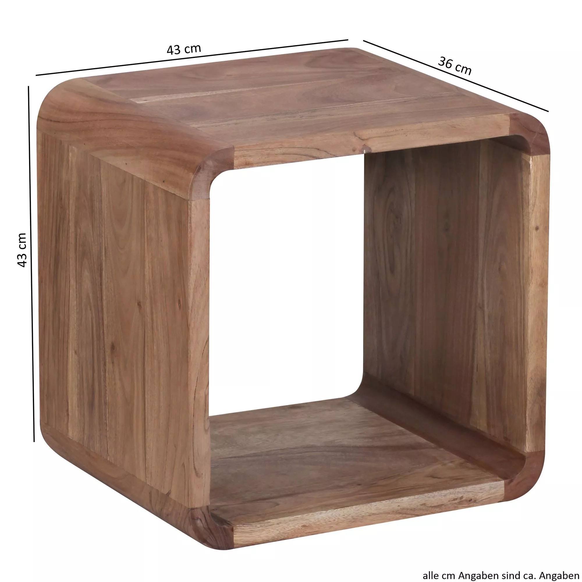 Lot de 2 tables d'appoint KRABI