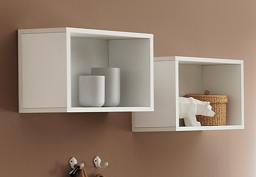 Lot de 2 étagères murales METZ Lot de 2 étagères murales METZ