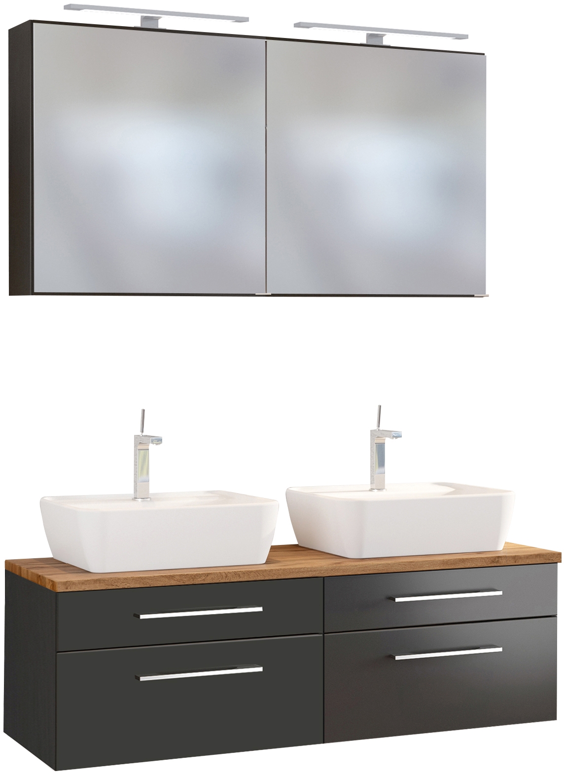 Ensemble salle de bains 5 éléments DAVOS Ensemble salle de bains 5 éléments DAVOS