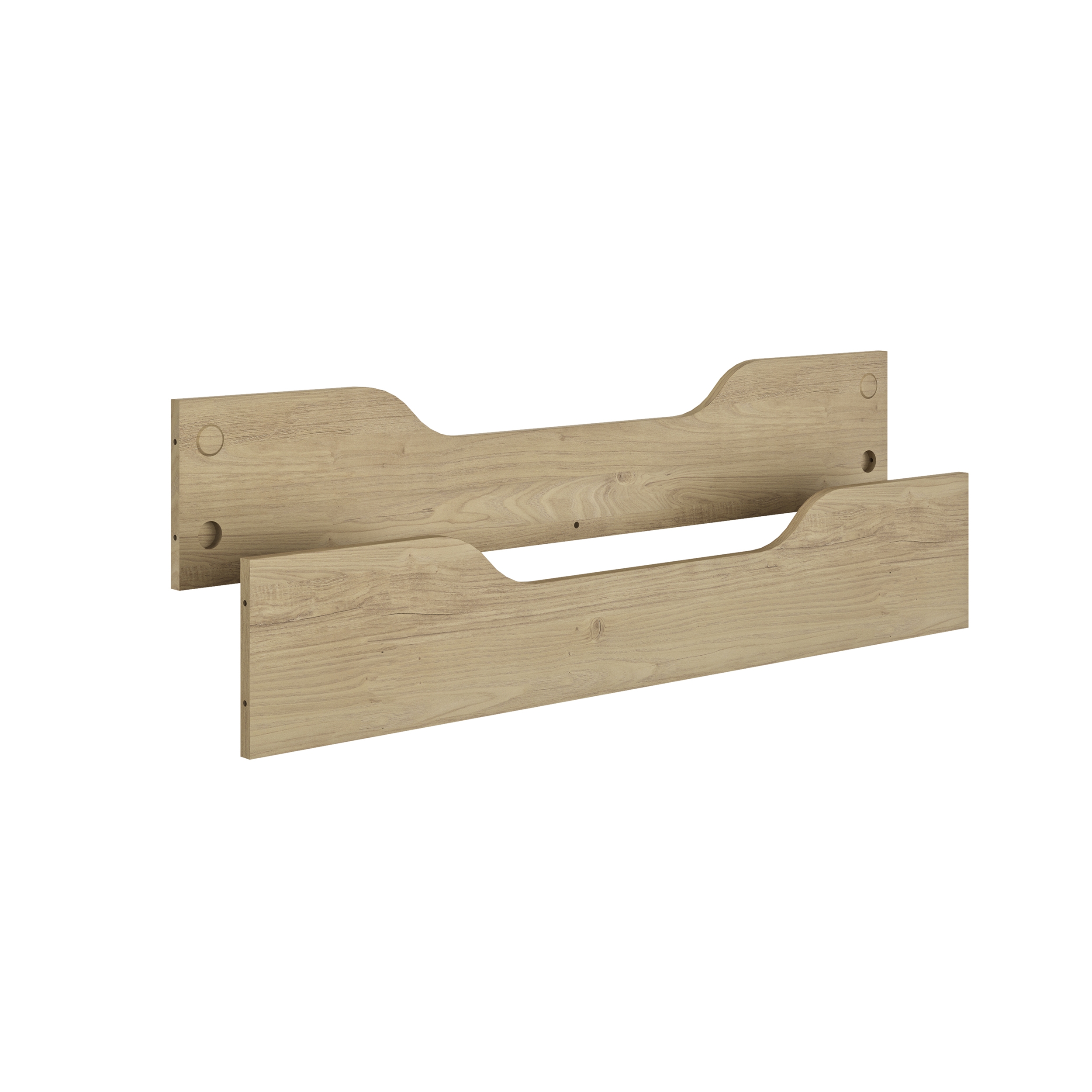 Lot de 2 parois latérales pour lit évolutif AMARO