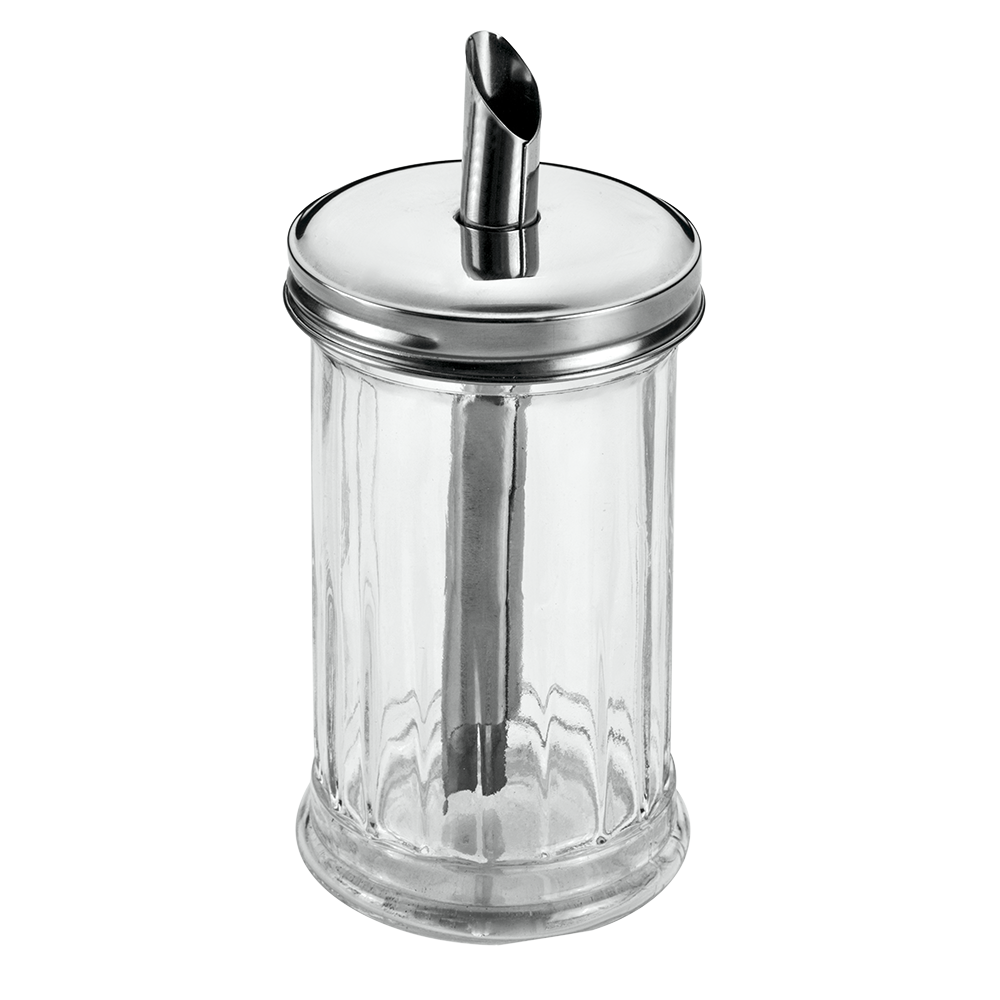 Sucrier doseur en verre Sucrier doseur en verre