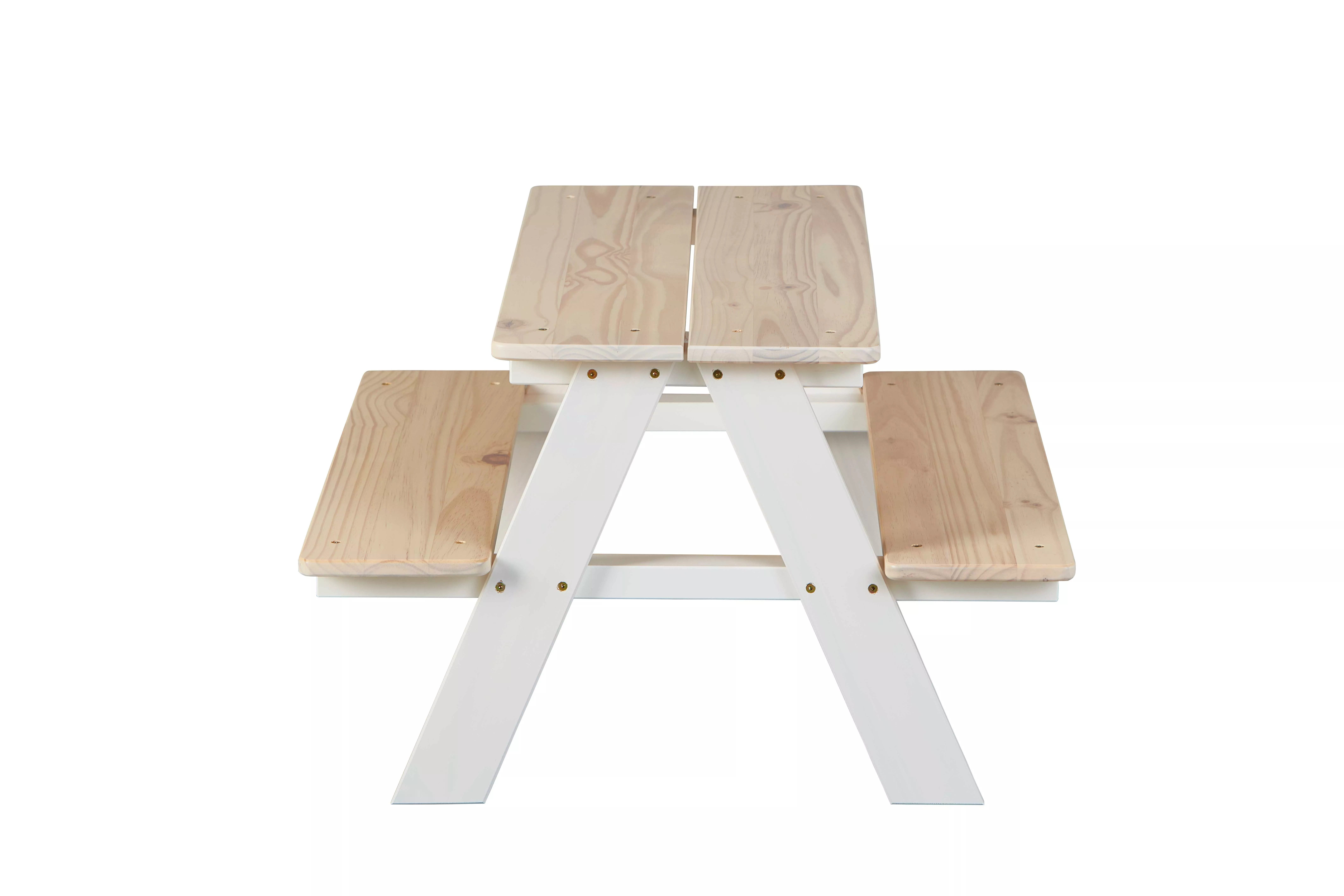 Ensemble table et bancs pour enfants HENNING