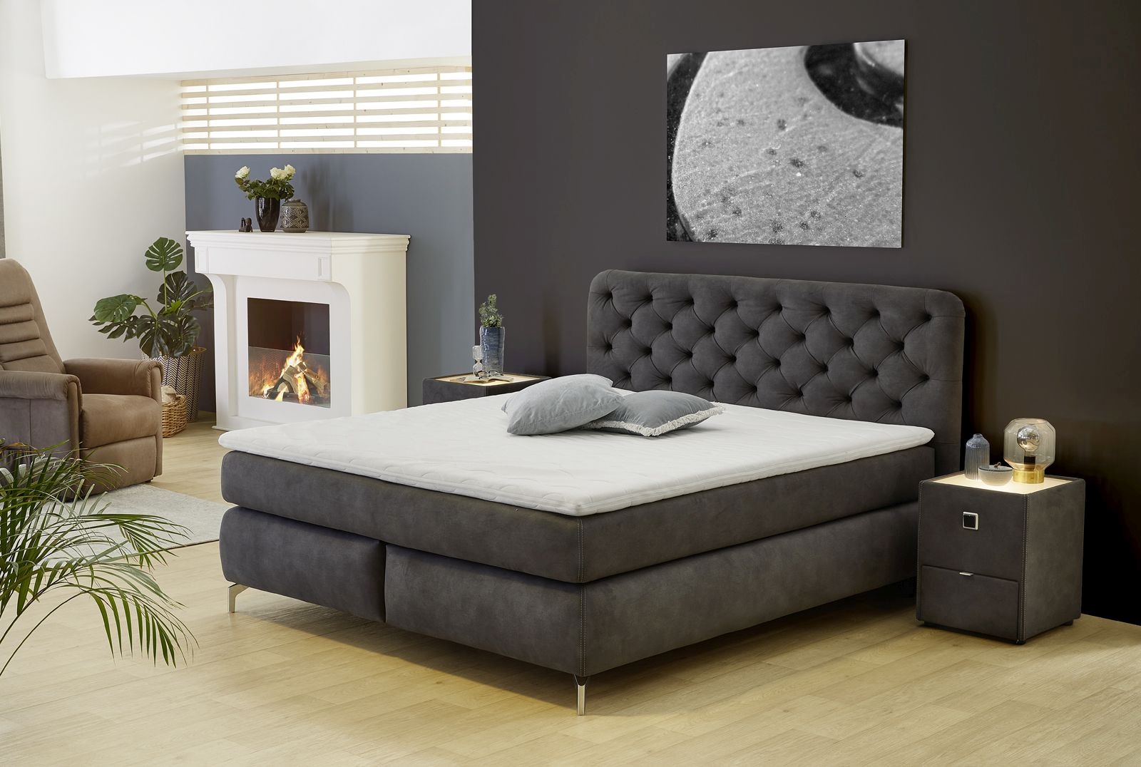 Lit boxspring  MERLE MIX