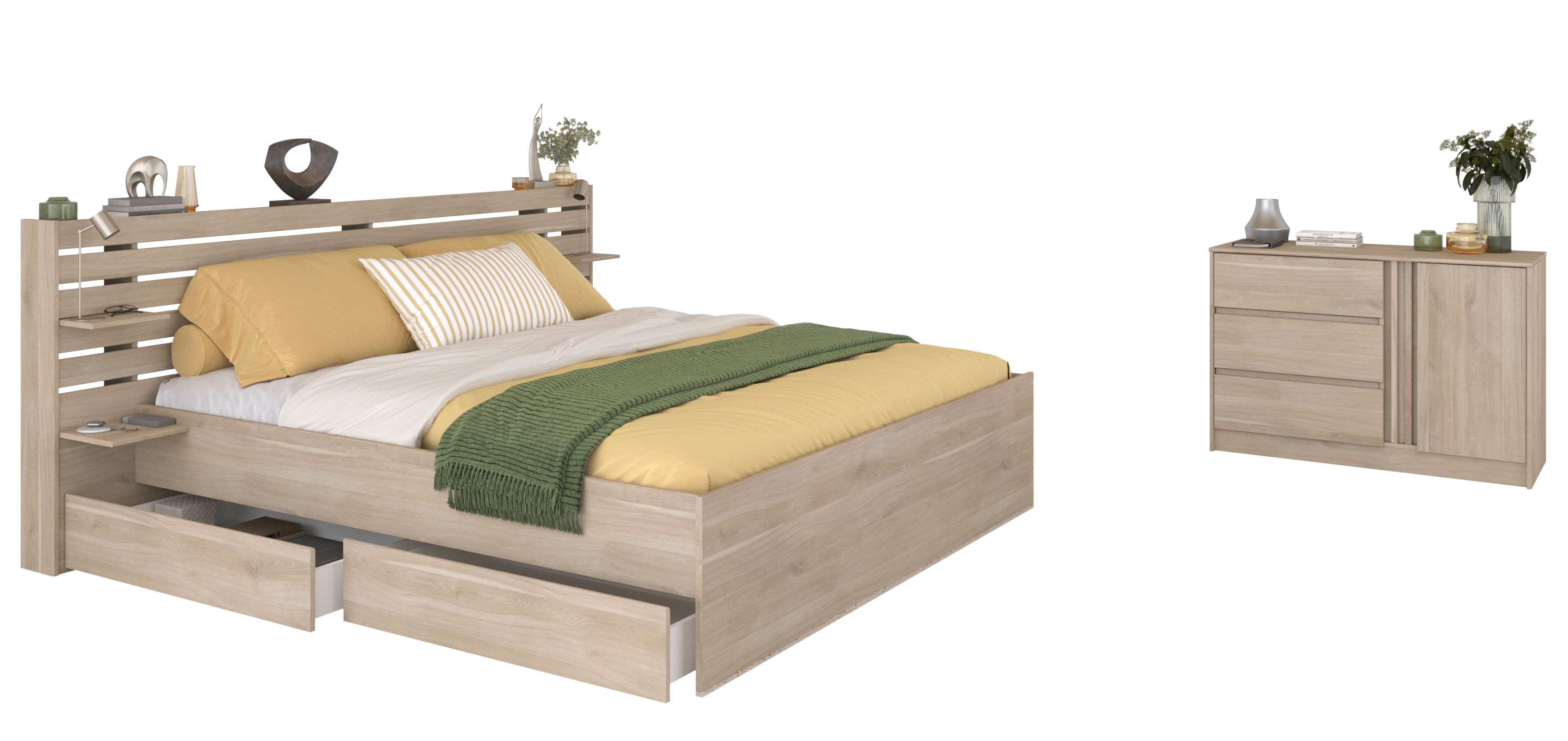 Chambre à coucher 2 éléments MIAMI 25 Chambre à coucher 2 éléments MIAMI 25