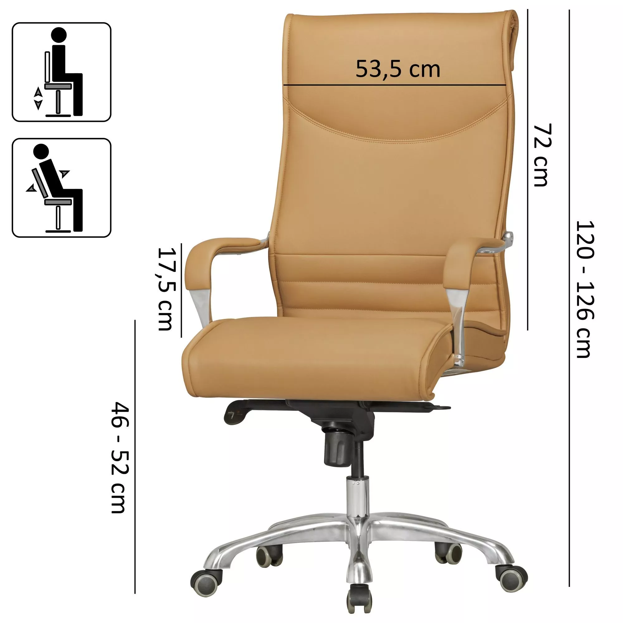 Chaise de bureau PRACHINBURI