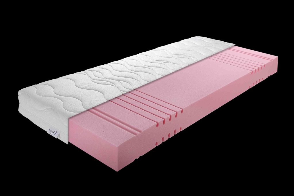 Matelas en mousse haute résilience  ALLMED LUNA PLUS H2