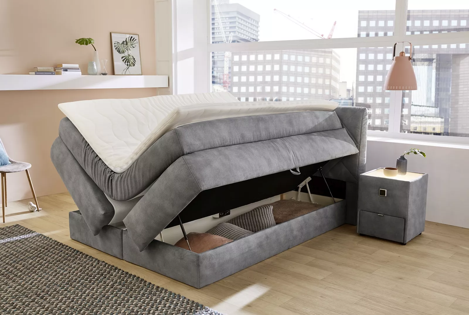 Lit boxspring  ANNIKA