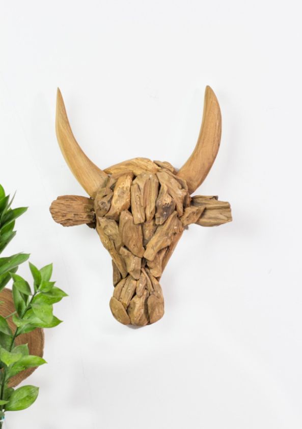 Décoration tête de buffle DRIFT