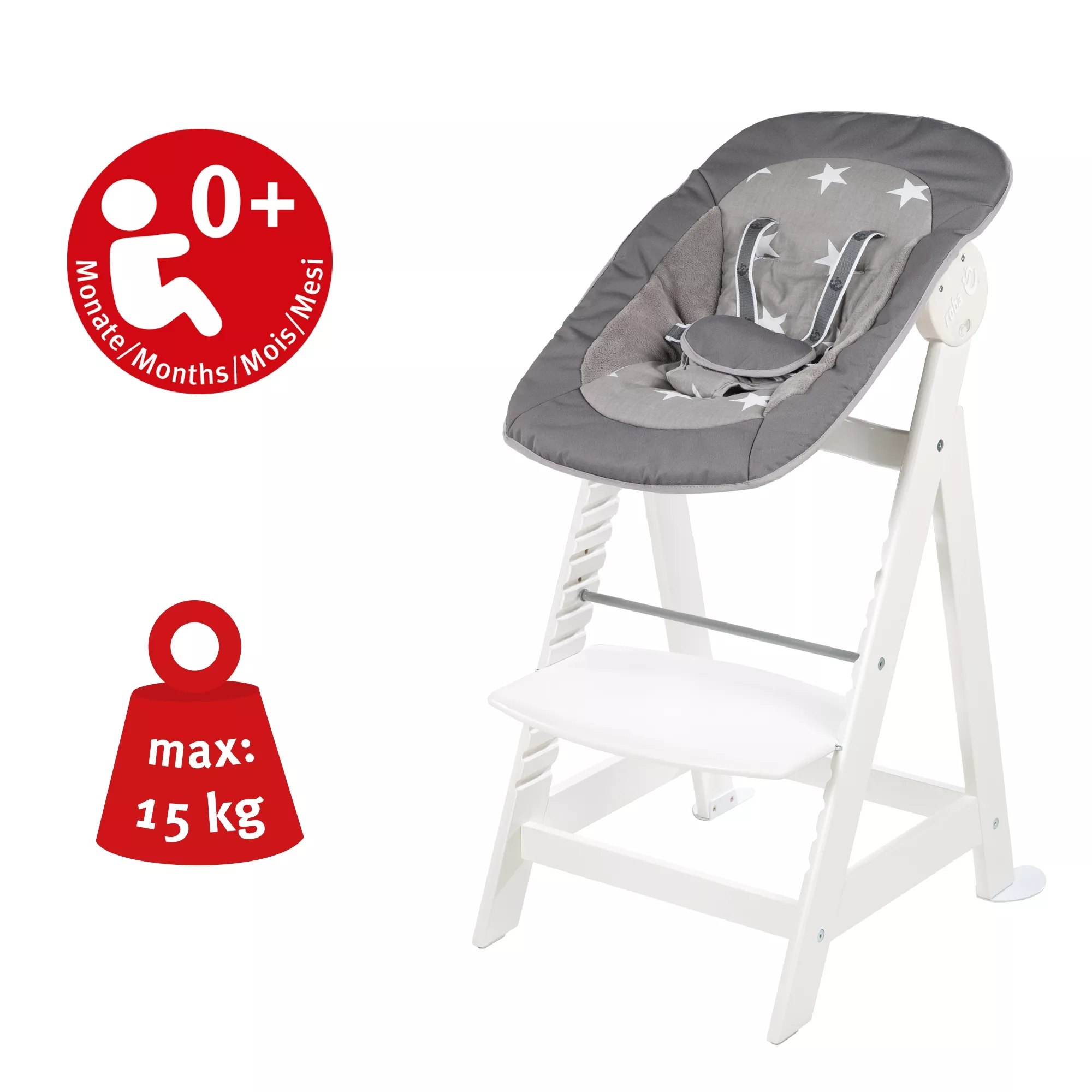 Chaise haute évolutive Born Up