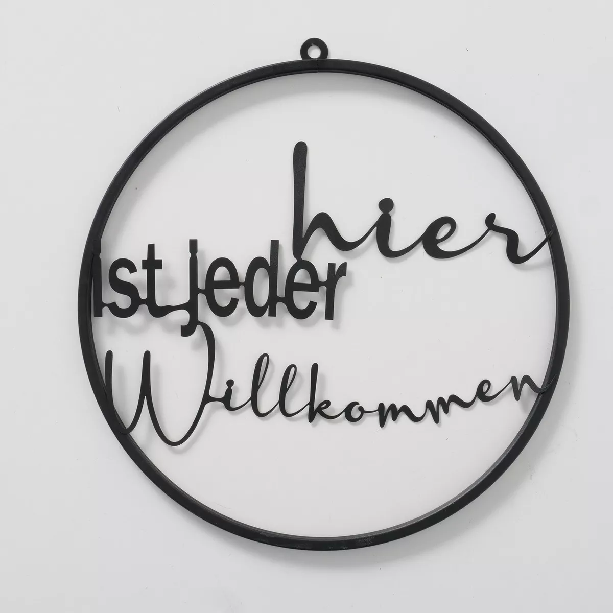 Panneau WILLKOMMEN