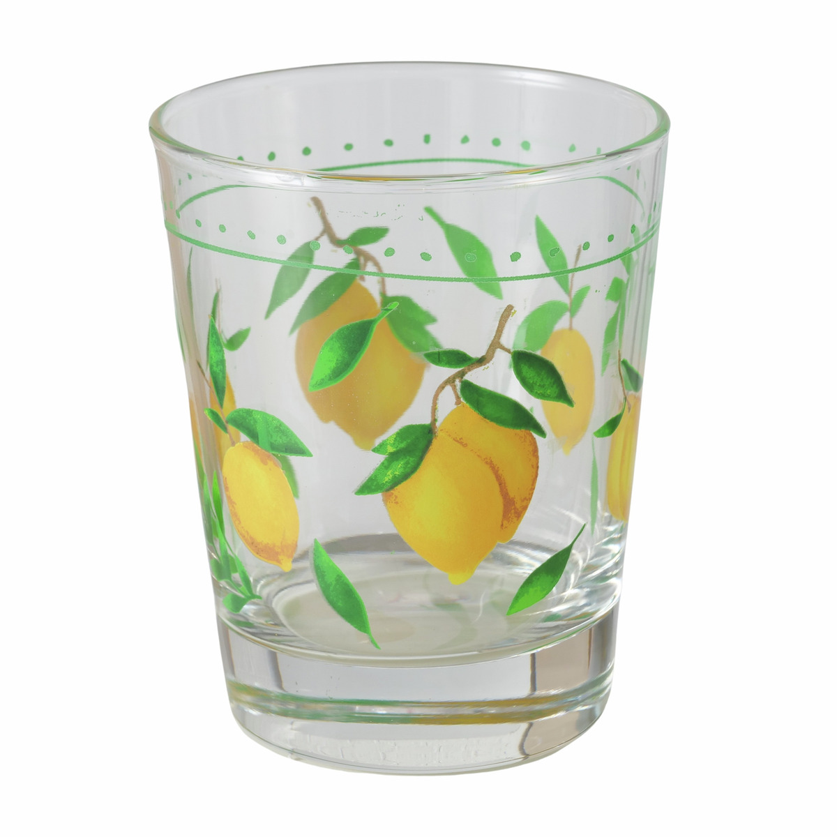 Verre à eau avec citrons PALERMO